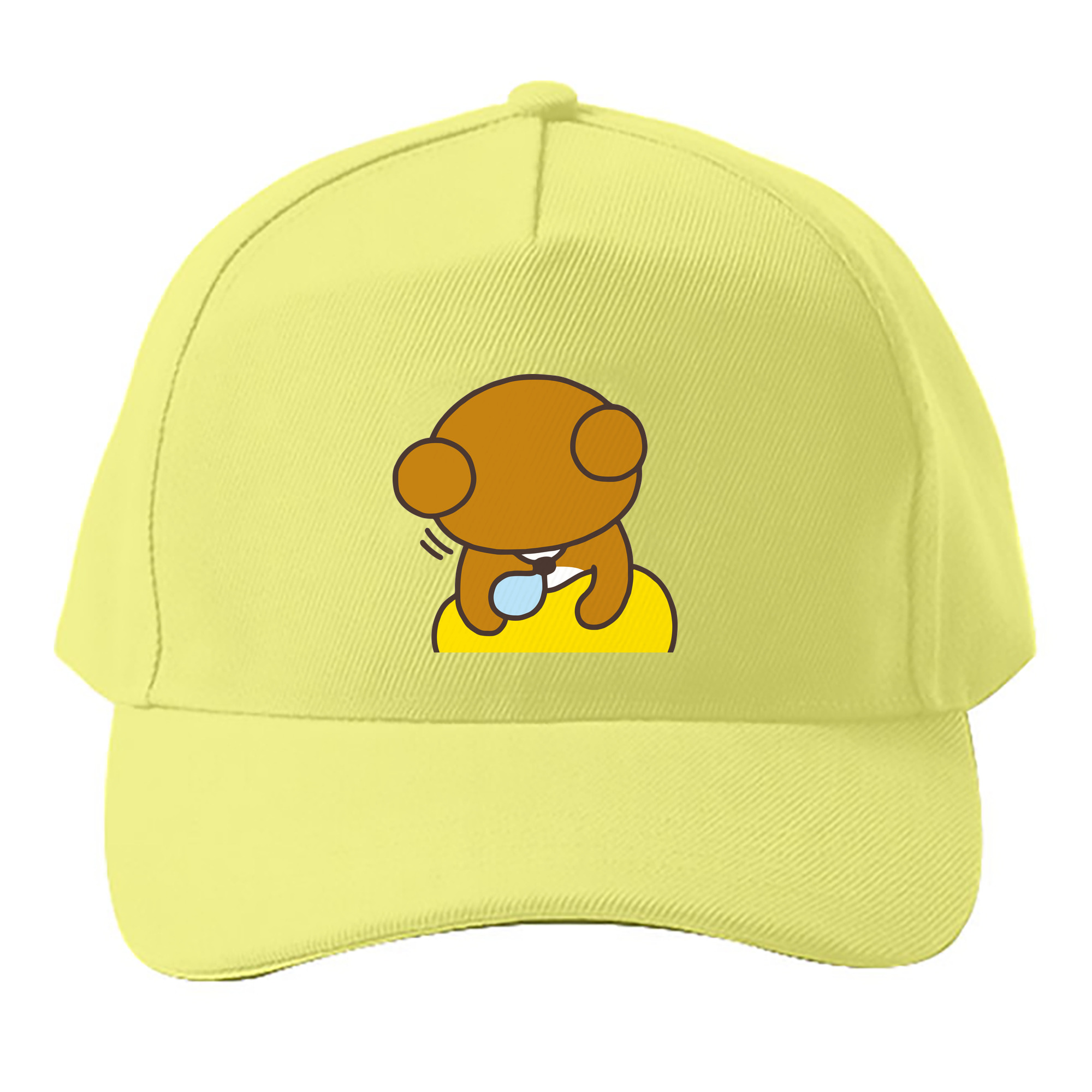 （画像用） リラックマ リラックマ キイロイトリ Rilakkuma Korilakkuma Kiiroitori ベースボールキャップ 綿100％ 男女兼用 帽子 スポーツ