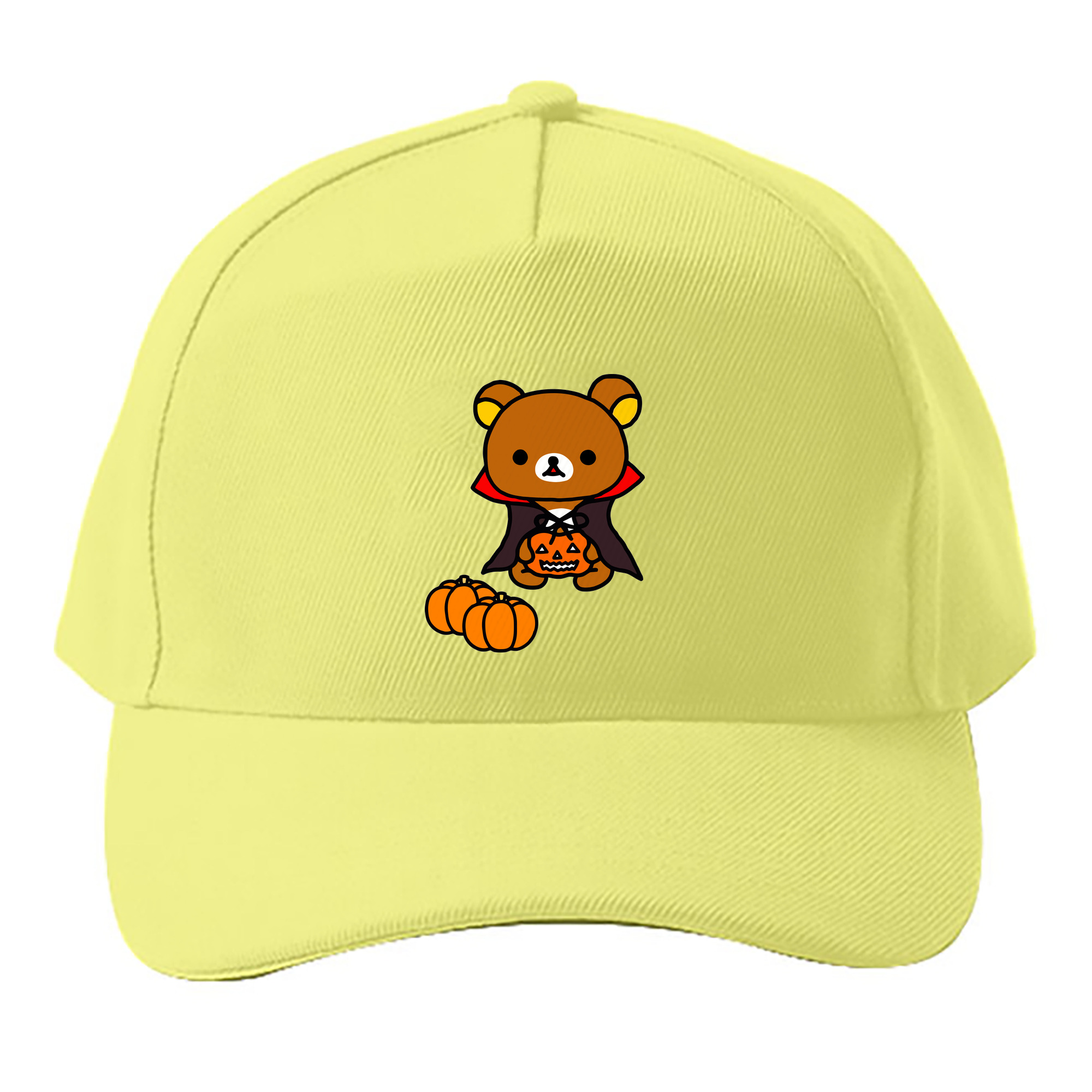 （画像用） リラックマ リラックマ キイロイトリ Rilakkuma Korilakkuma Kiiroitori ベースボールキャップ 綿100％ 男女兼用 帽子 スポーツ