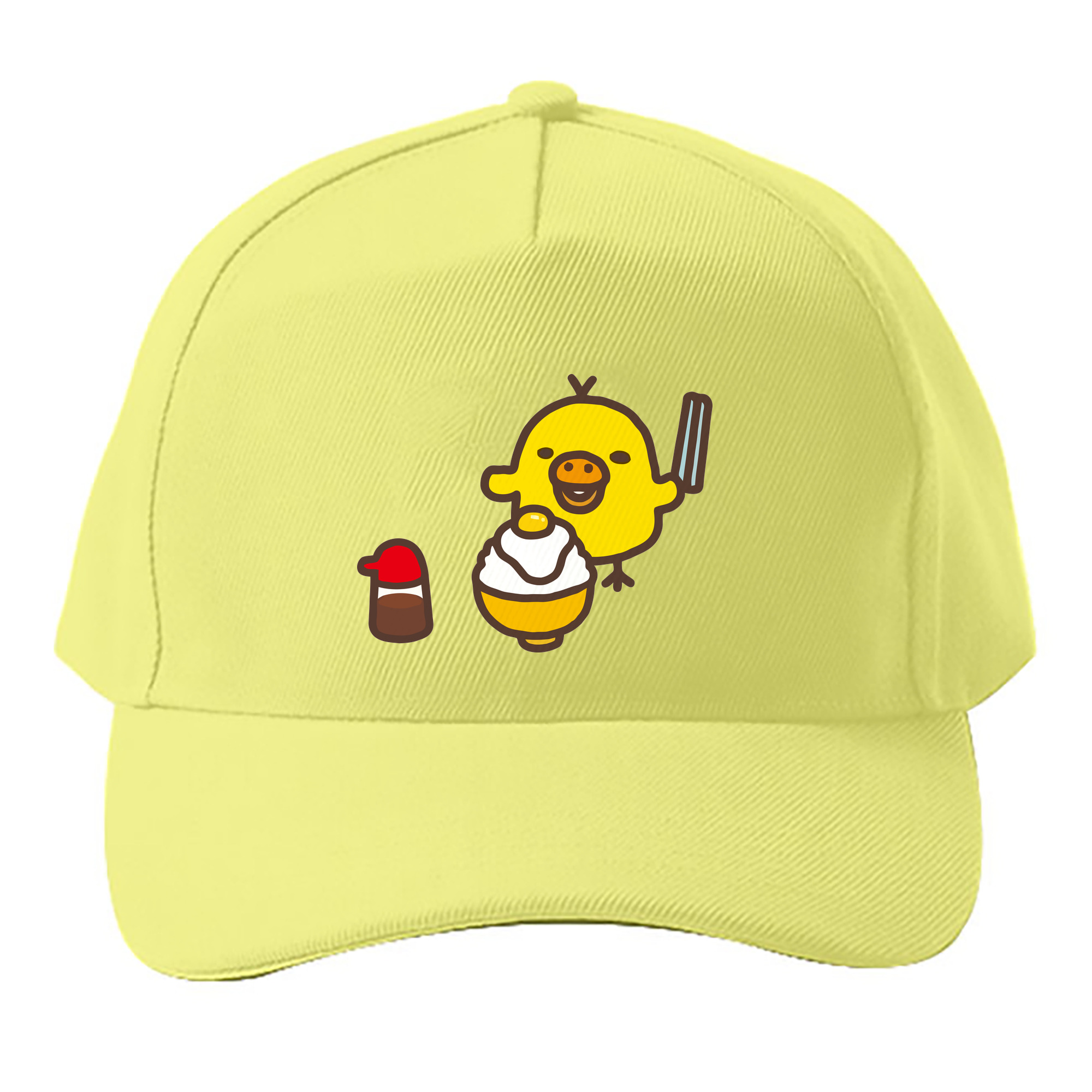 （画像用） リラックマ リラックマ キイロイトリ Rilakkuma Korilakkuma Kiiroitori ベースボールキャップ 綿100％ 男女兼用 帽子 スポーツ