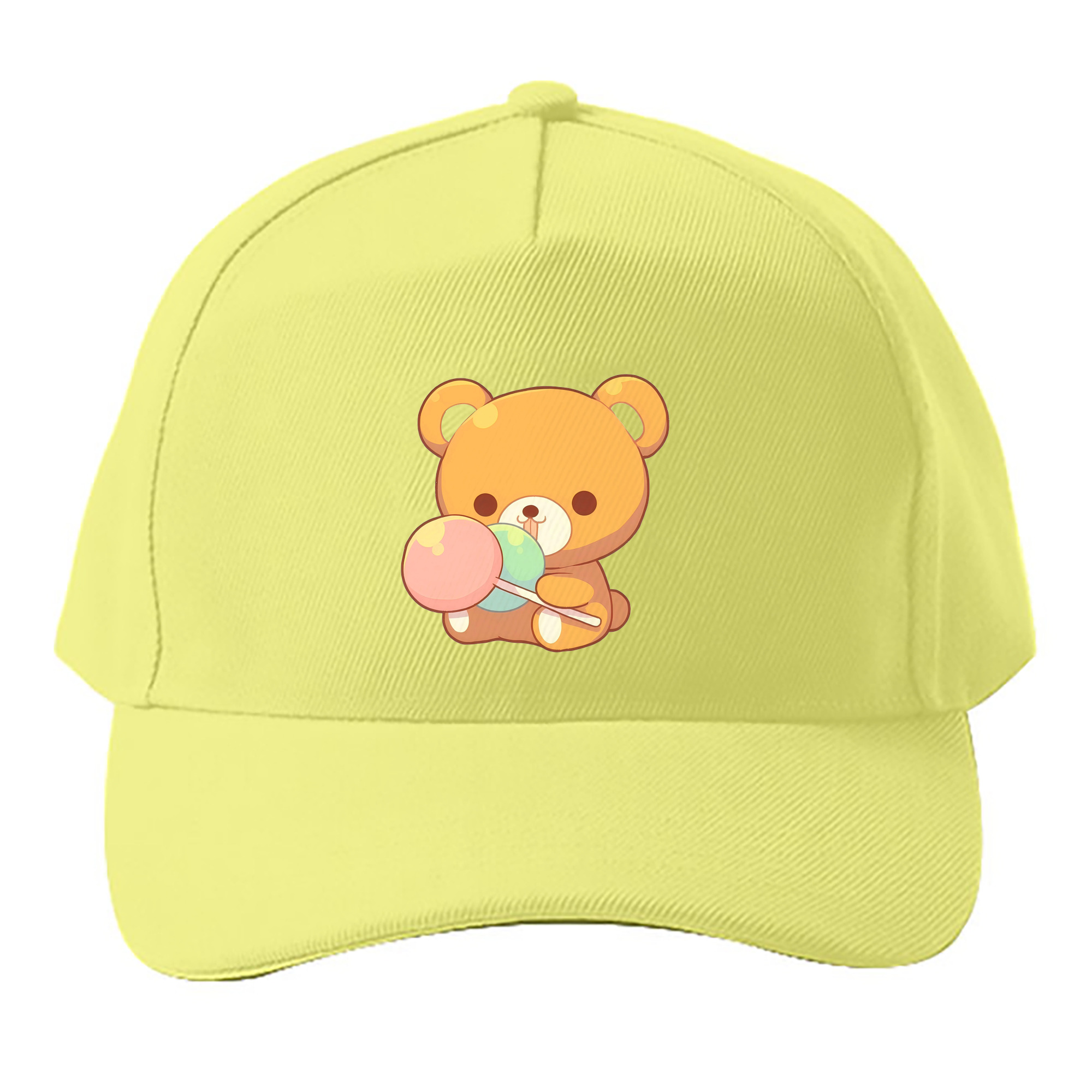 （画像用） リラックマ リラックマ キイロイトリ Rilakkuma Korilakkuma Kiiroitori ベースボールキャップ 綿100％ 男女兼用 帽子 スポーツ