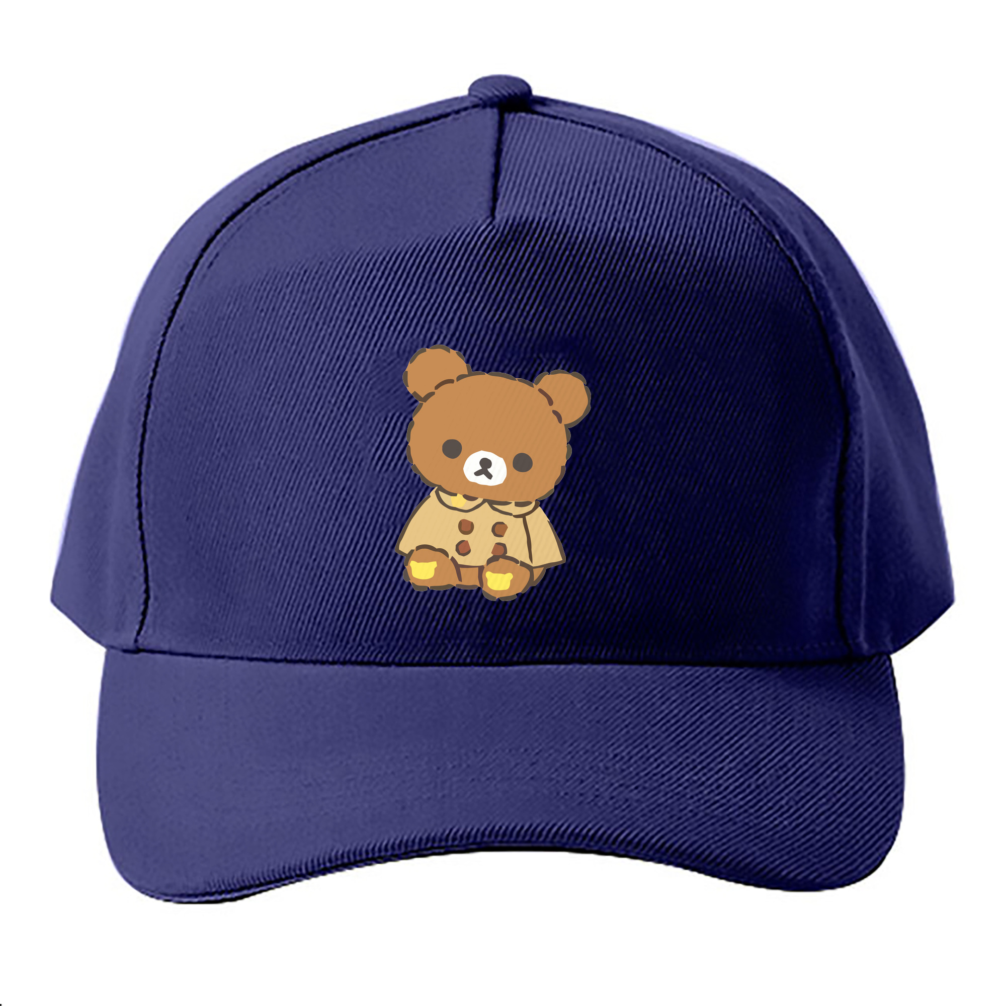 （画像用） リラックマ リラックマ キイロイトリ Rilakkuma Korilakkuma Kiiroitori ベースボールキャップ 綿100％ 男女兼用 帽子 スポーツ