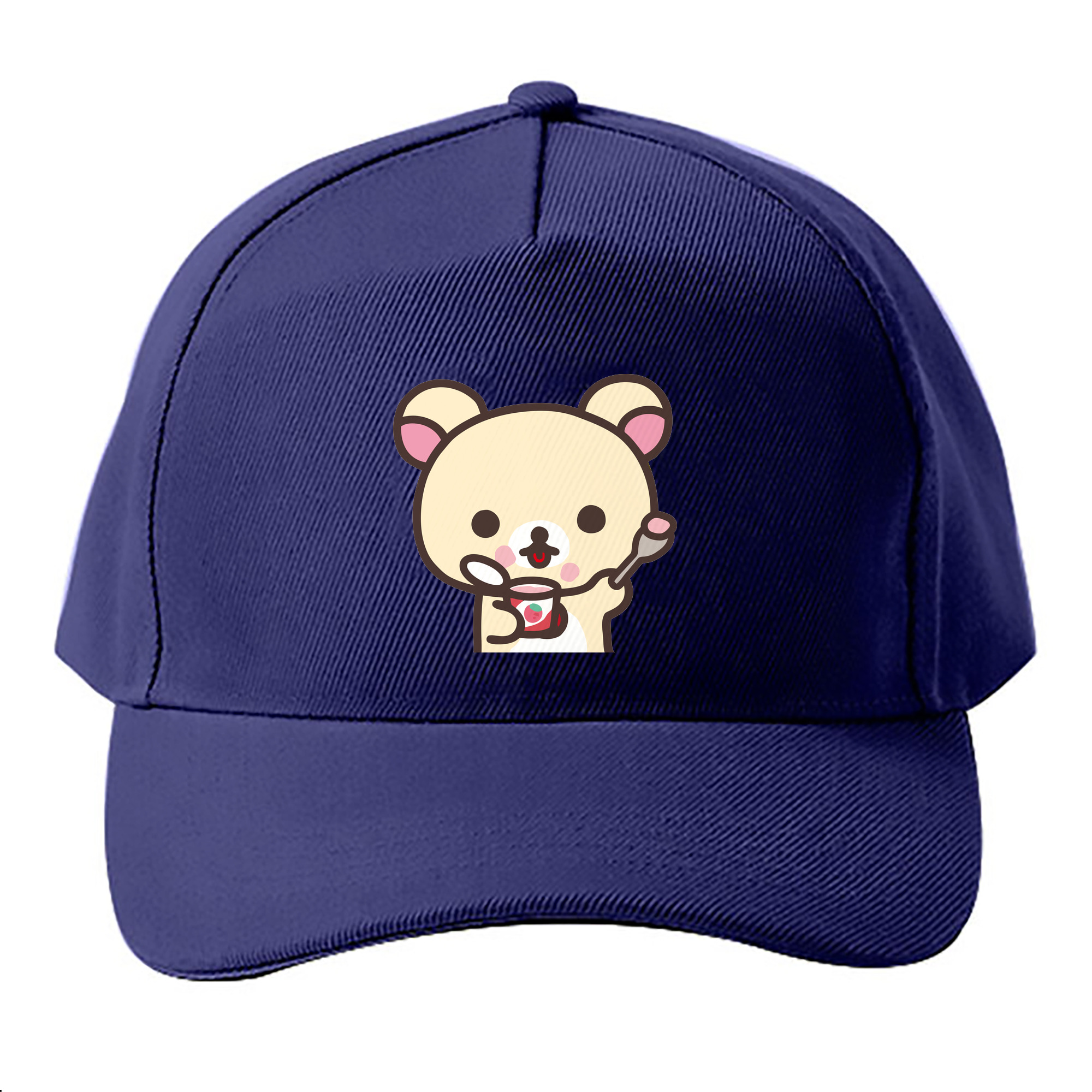 （画像用） リラックマ リラックマ キイロイトリ Rilakkuma Korilakkuma Kiiroitori ベースボールキャップ 綿100％ 男女兼用 帽子 スポーツ