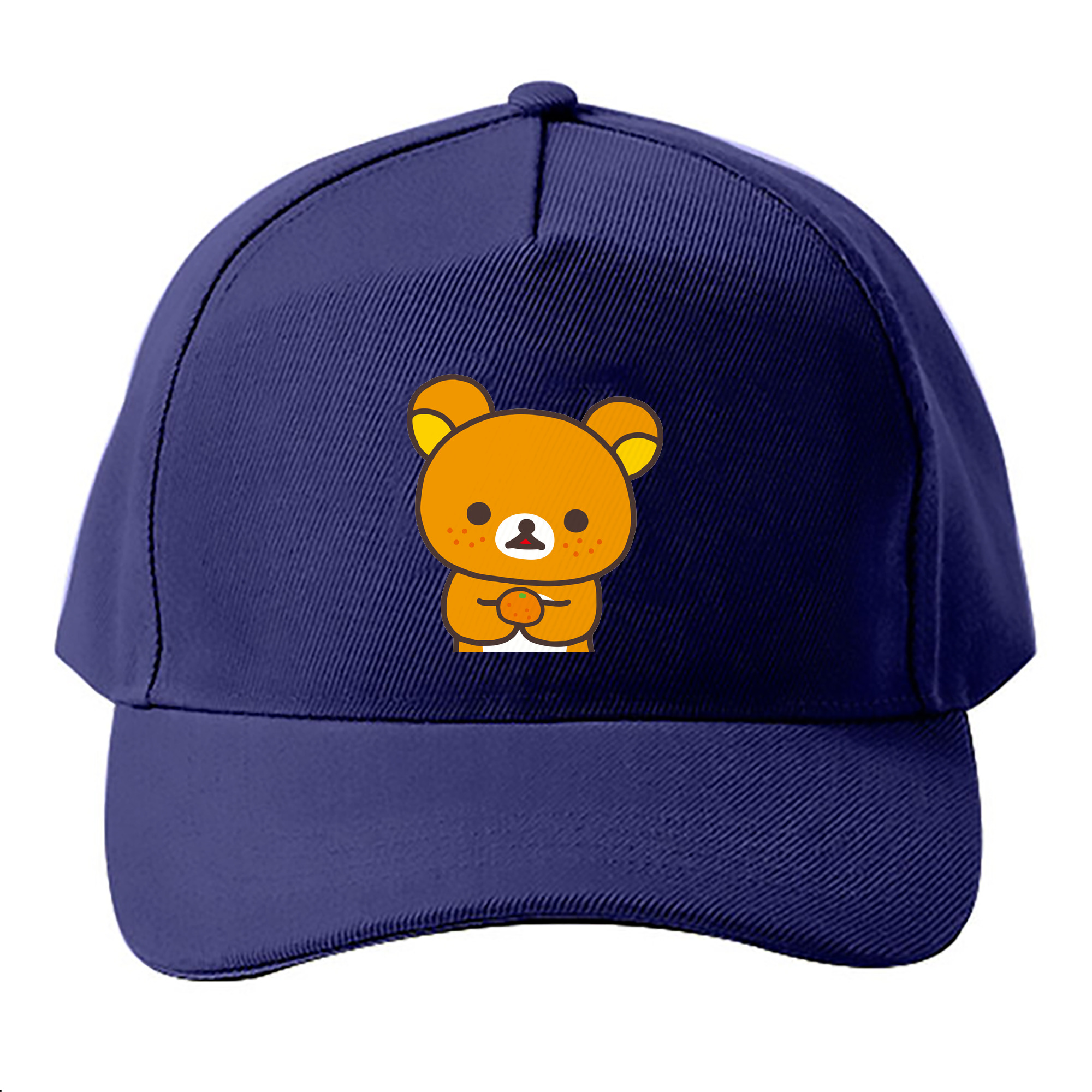 （画像用） リラックマ リラックマ キイロイトリ Rilakkuma Korilakkuma Kiiroitori ベースボールキャップ 綿100％ 男女兼用 帽子 スポーツ
