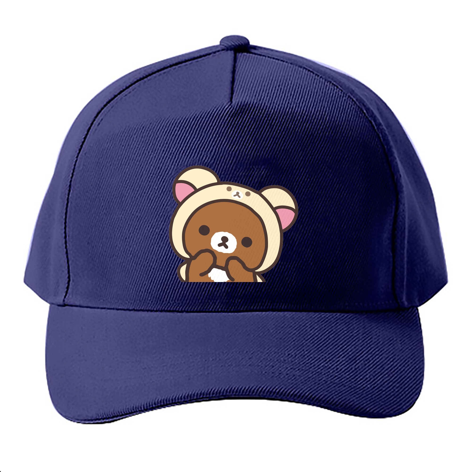 （画像用） リラックマ リラックマ キイロイトリ Rilakkuma Korilakkuma Kiiroitori ベースボールキャップ 綿100％ 男女兼用 帽子 スポーツ