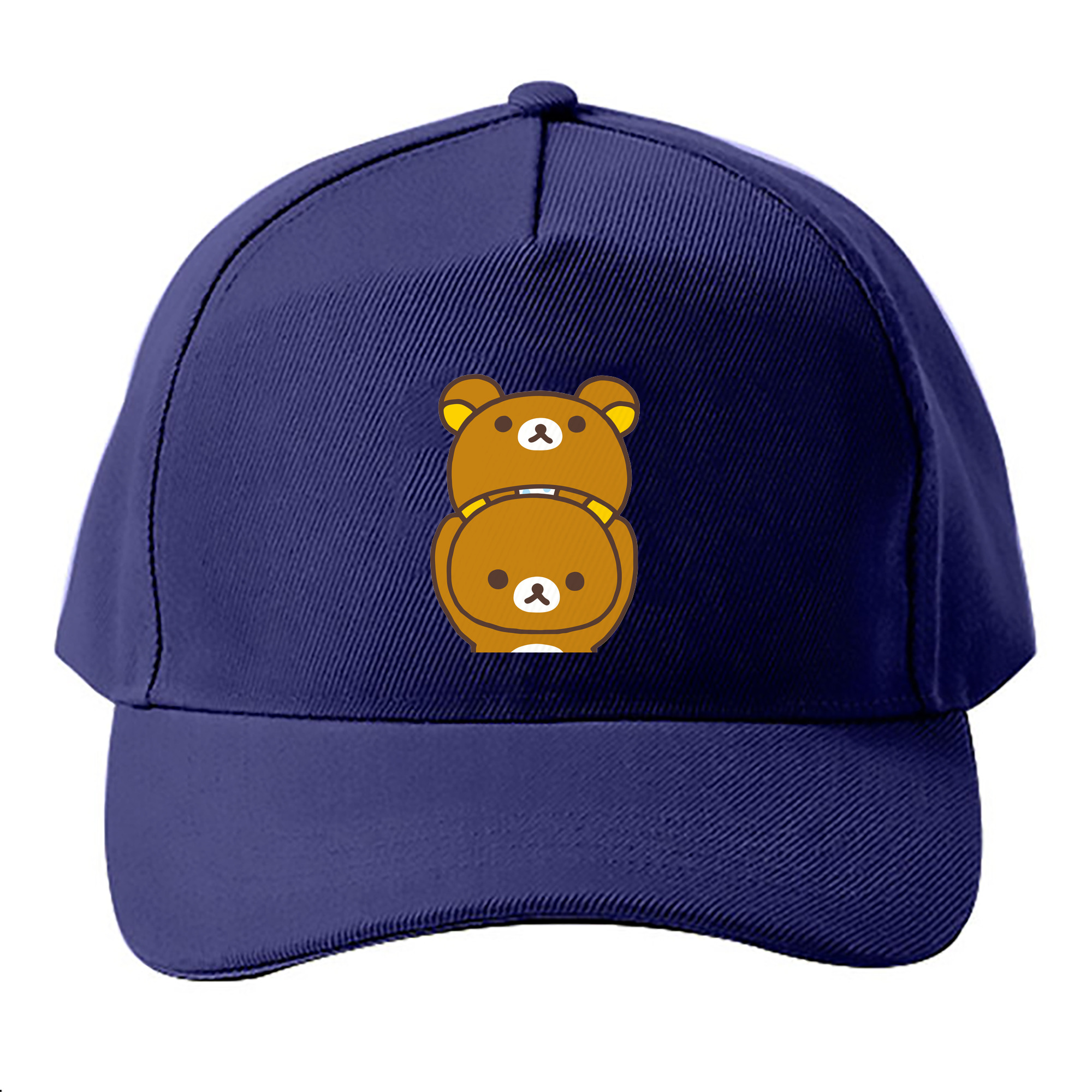 （画像用） リラックマ リラックマ キイロイトリ Rilakkuma Korilakkuma Kiiroitori ベースボールキャップ 綿100％ 男女兼用 帽子 スポーツ