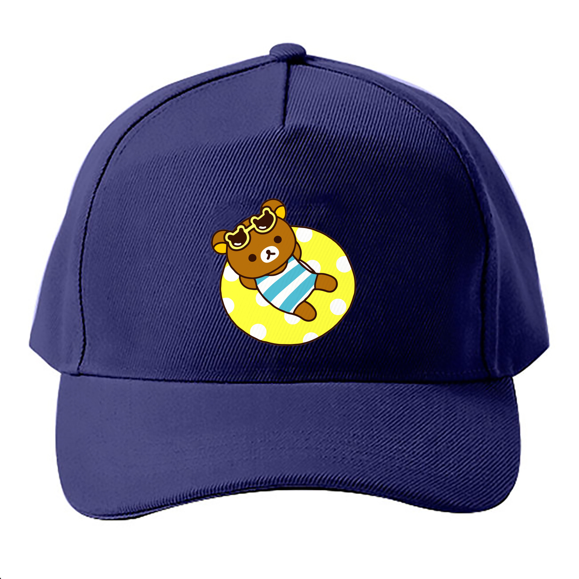 （画像用） リラックマ リラックマ キイロイトリ Rilakkuma Korilakkuma Kiiroitori ベースボールキャップ 綿100％ 男女兼用 帽子 スポーツ