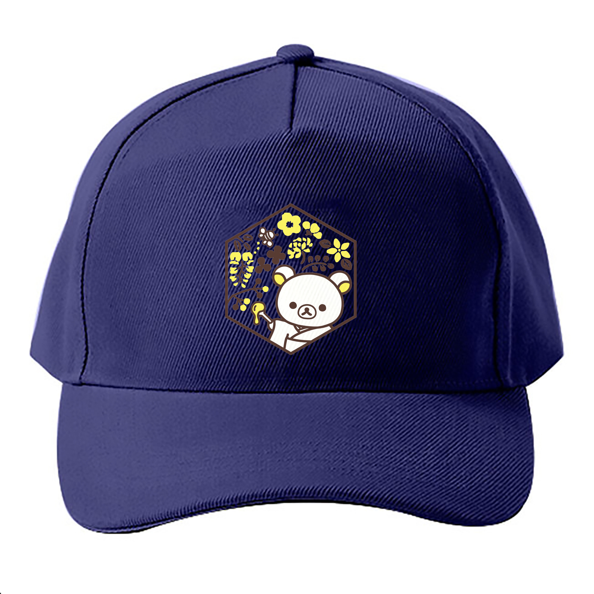 （画像用） リラックマ リラックマ キイロイトリ Rilakkuma Korilakkuma Kiiroitori ベースボールキャップ 綿100％ 男女兼用 帽子 スポーツ