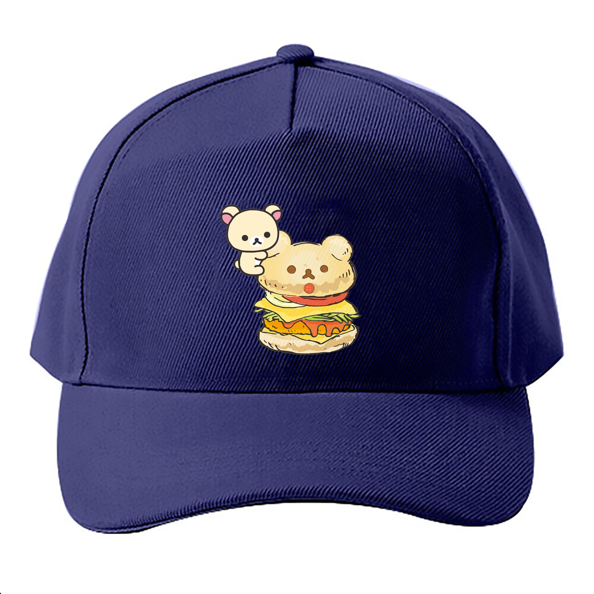 （画像用） リラックマ リラックマ キイロイトリ Rilakkuma Korilakkuma Kiiroitori ベースボールキャップ 綿100％ 男女兼用 帽子 スポーツ