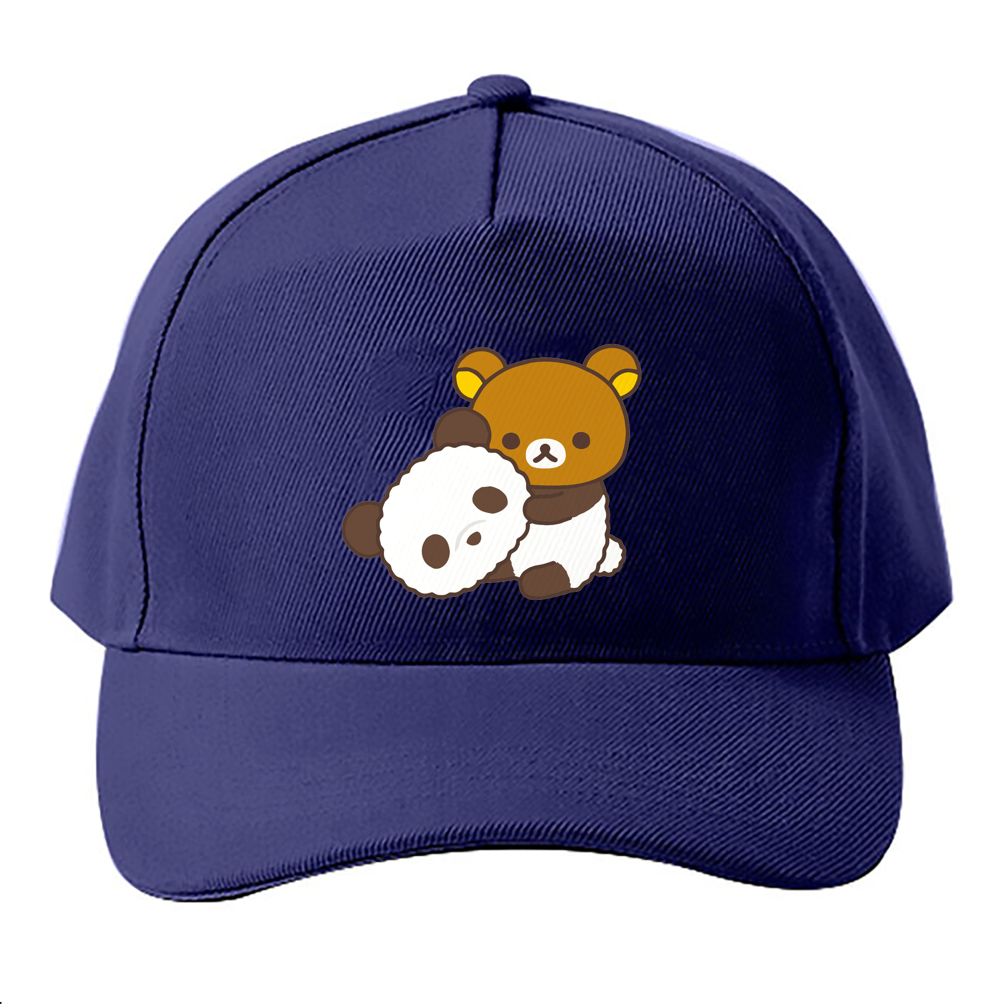 （画像用） リラックマ リラックマ キイロイトリ Rilakkuma Korilakkuma Kiiroitori ベースボールキャップ 綿100％ 男女兼用 帽子 スポーツ