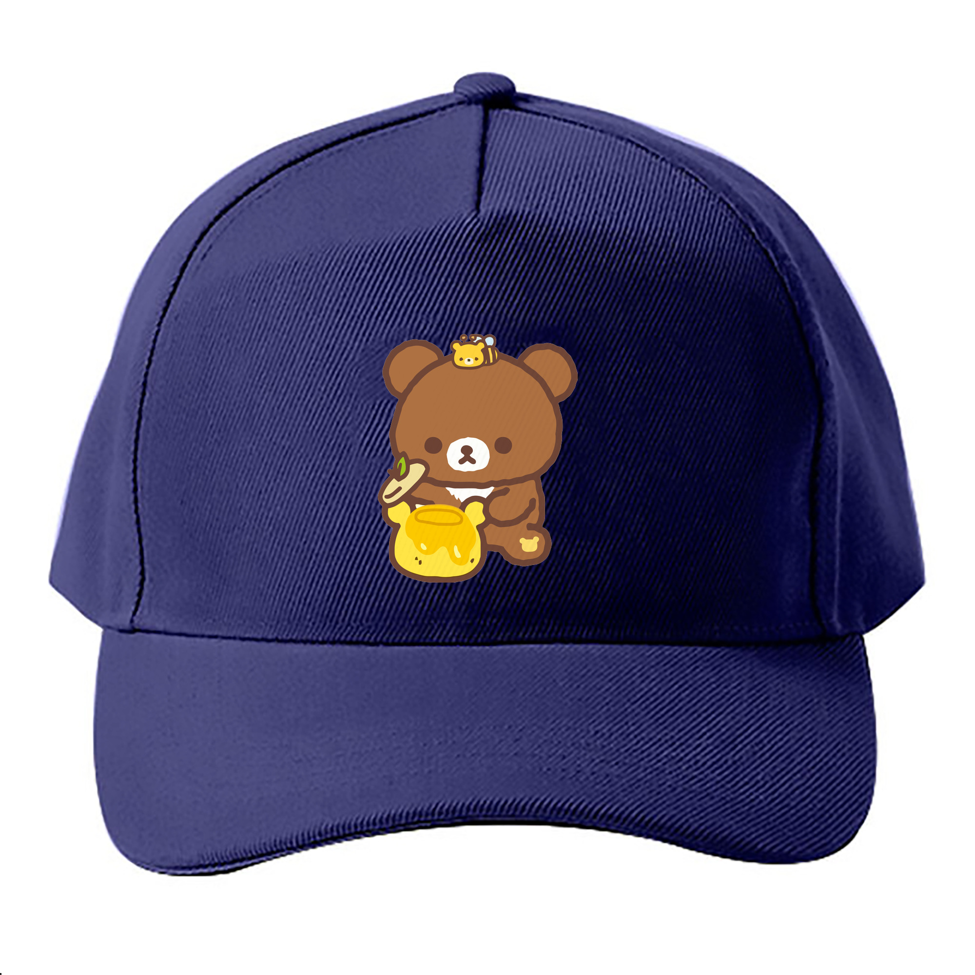 （画像用） リラックマ リラックマ キイロイトリ Rilakkuma Korilakkuma Kiiroitori ベースボールキャップ 綿100％ 男女兼用 帽子 スポーツ