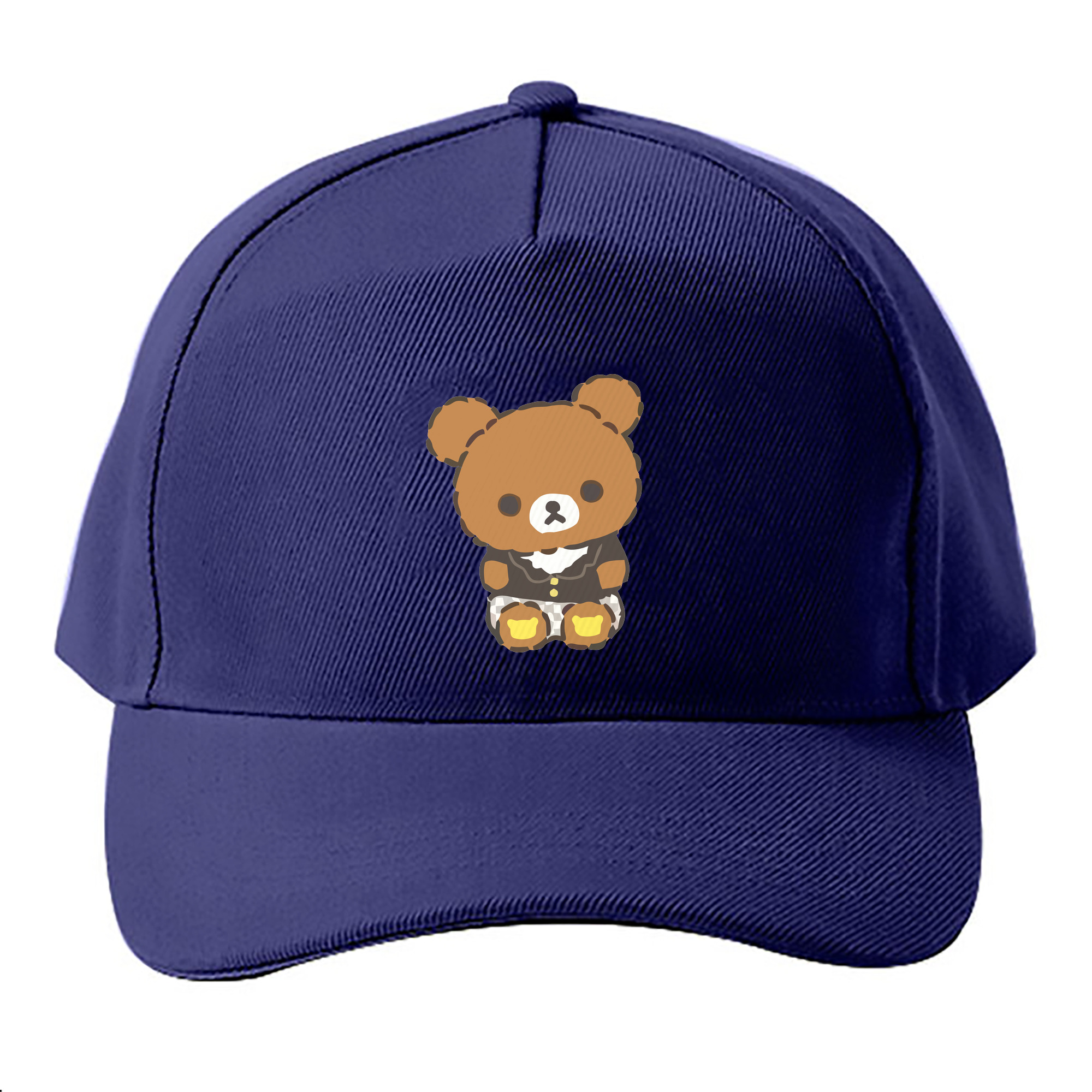 （画像用） リラックマ リラックマ キイロイトリ Rilakkuma Korilakkuma Kiiroitori ベースボールキャップ 綿100％ 男女兼用 帽子 スポーツ