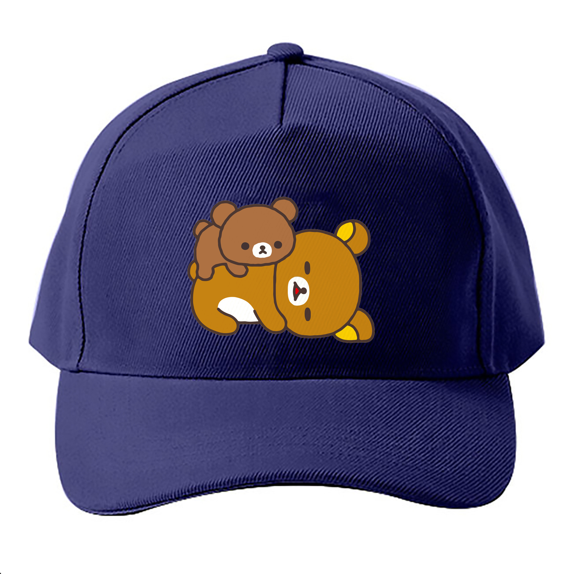 （画像用） リラックマ リラックマ キイロイトリ Rilakkuma Korilakkuma Kiiroitori ベースボールキャップ 綿100％ 男女兼用 帽子 スポーツ