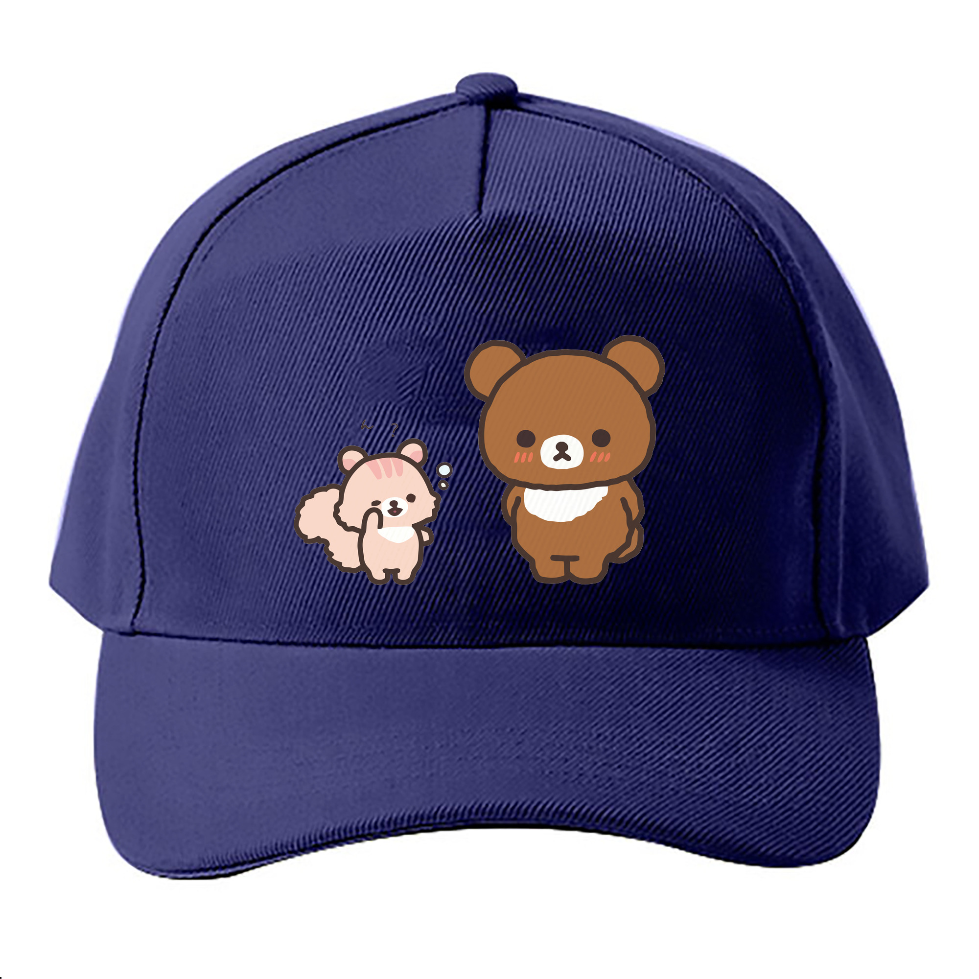 （画像用） リラックマ リラックマ キイロイトリ Rilakkuma Korilakkuma Kiiroitori ベースボールキャップ 綿100％ 男女兼用 帽子 スポーツ