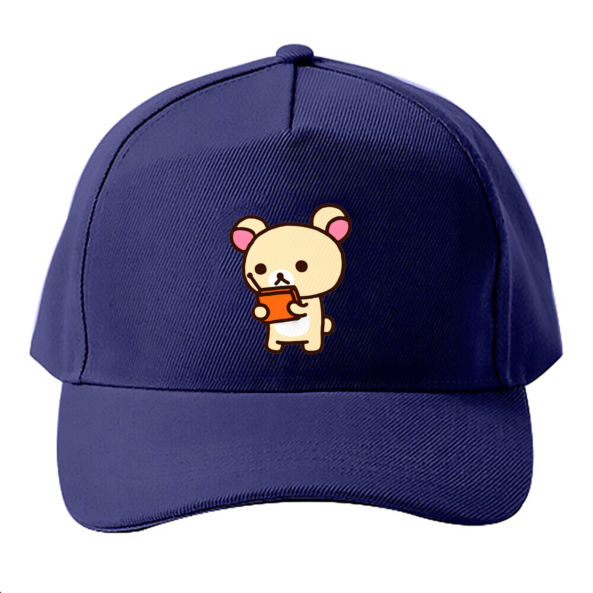 （画像用） リラックマ リラックマ キイロイトリ Rilakkuma Korilakkuma Kiiroitori ベースボールキャップ 綿100％ 男女兼用 帽子 スポーツ