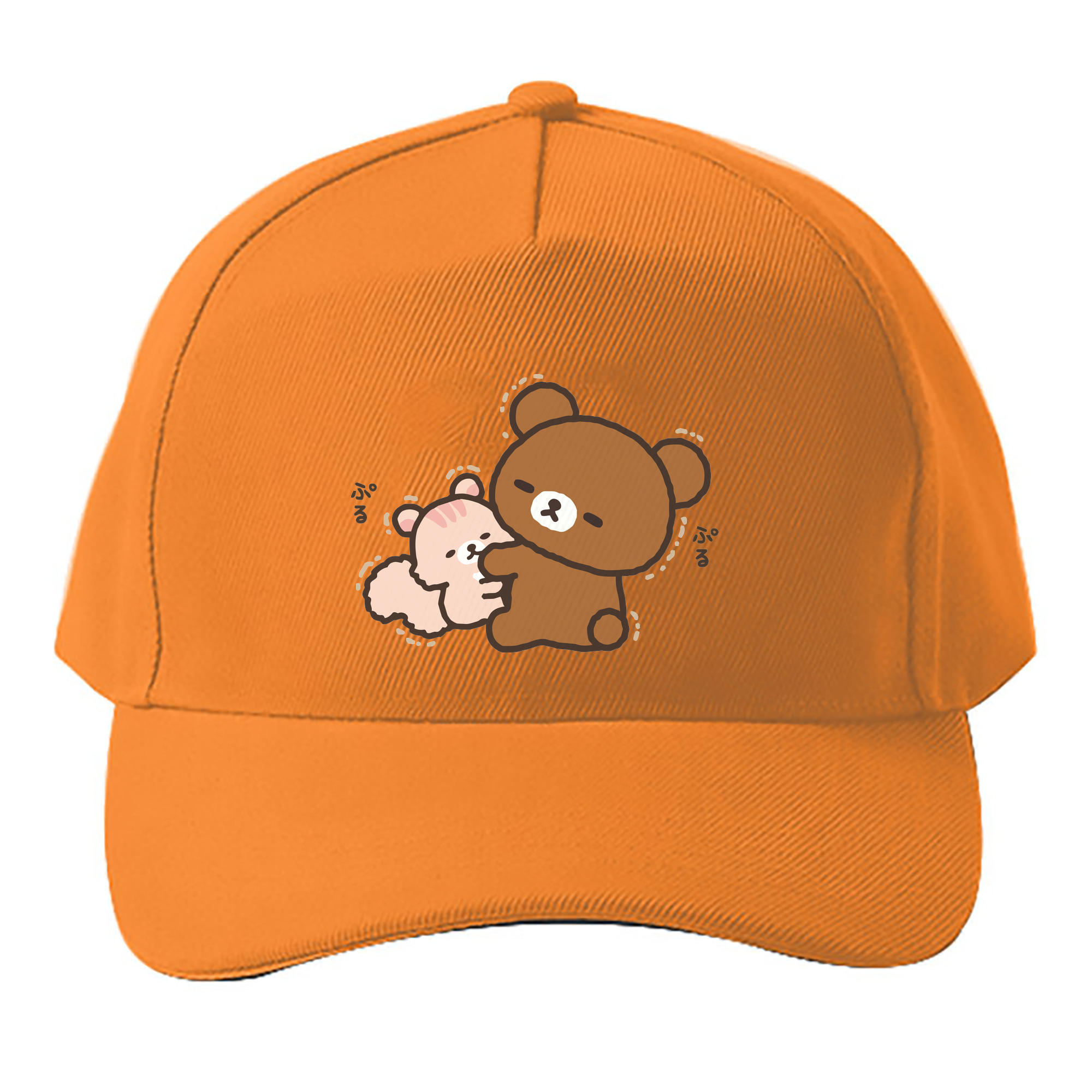 （画像用） リラックマ リラックマ キイロイトリ Rilakkuma Korilakkuma Kiiroitori ベースボールキャップ 綿100％ 男女兼用 帽子 スポーツ