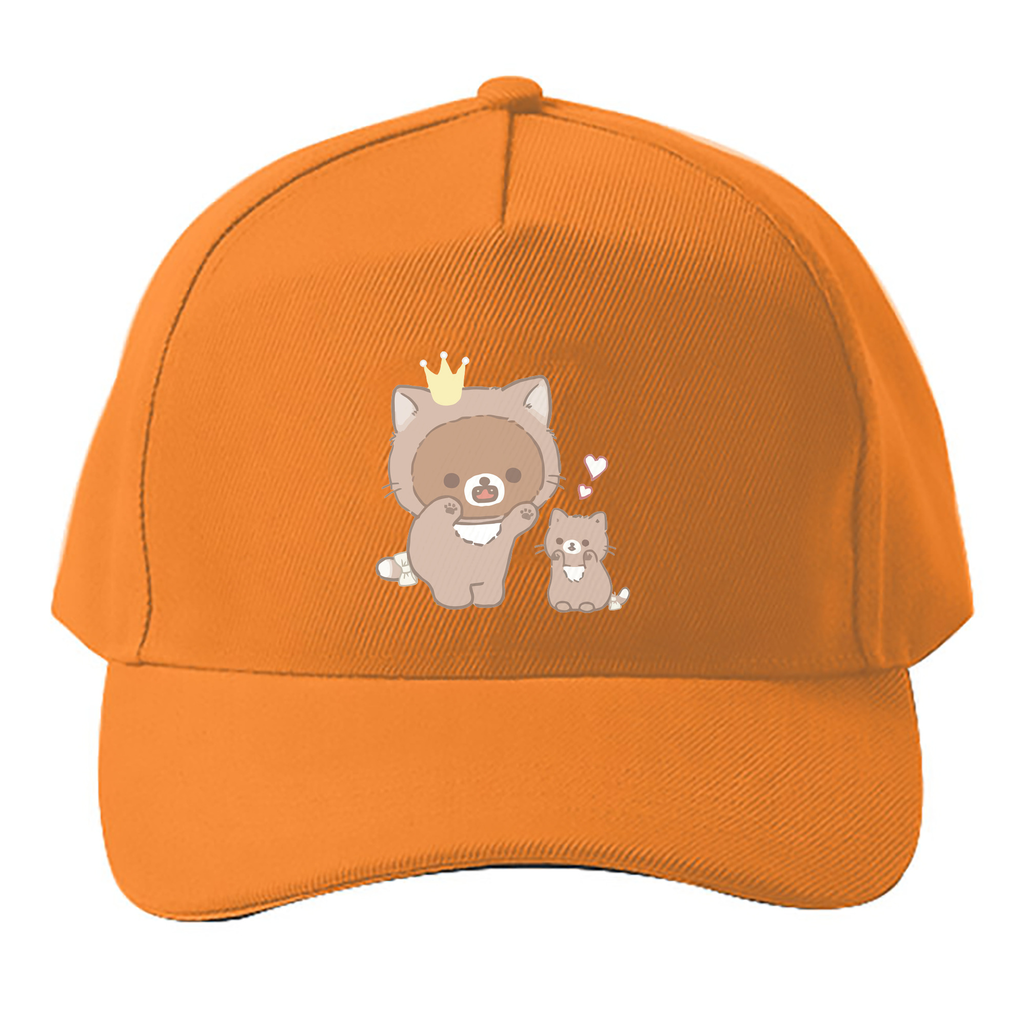 （画像用） リラックマ リラックマ キイロイトリ Rilakkuma Korilakkuma Kiiroitori ベースボールキャップ 綿100％ 男女兼用 帽子 スポーツ
