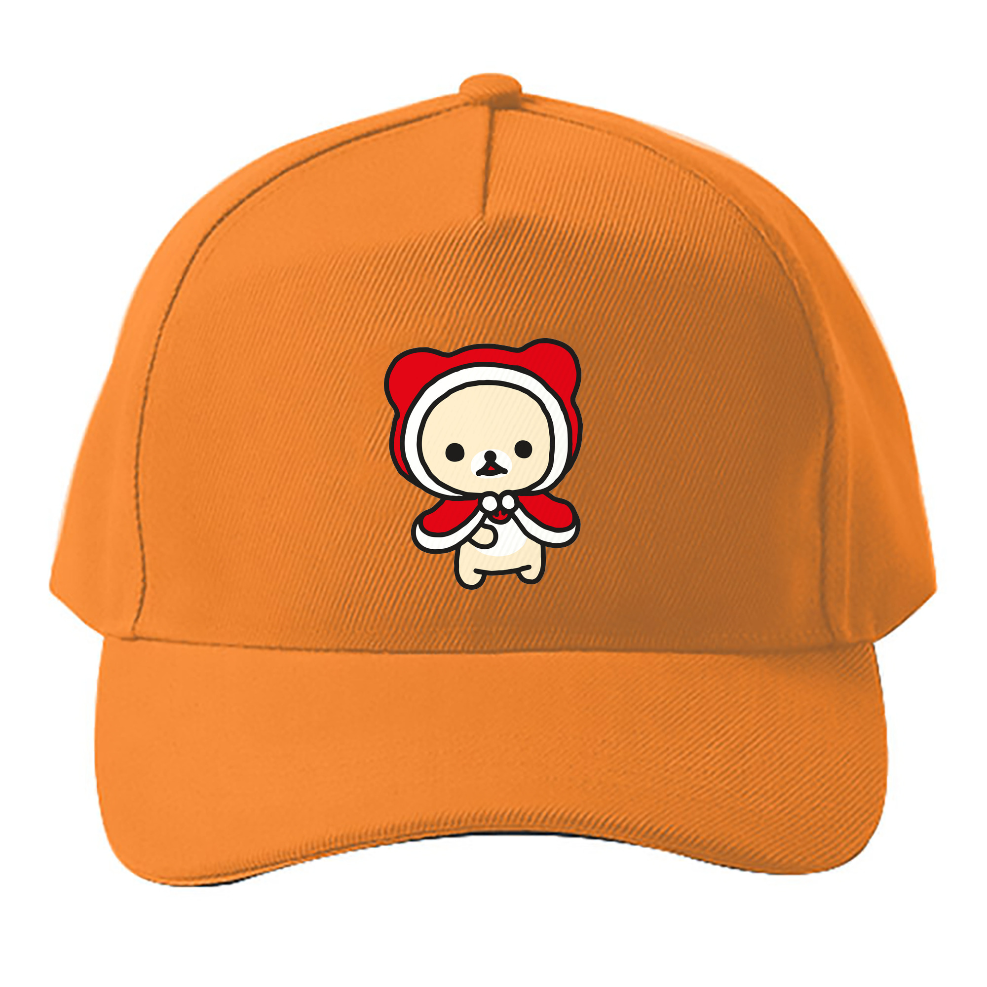 （画像用） リラックマ リラックマ キイロイトリ Rilakkuma Korilakkuma Kiiroitori ベースボールキャップ 綿100％ 男女兼用 帽子 スポーツ