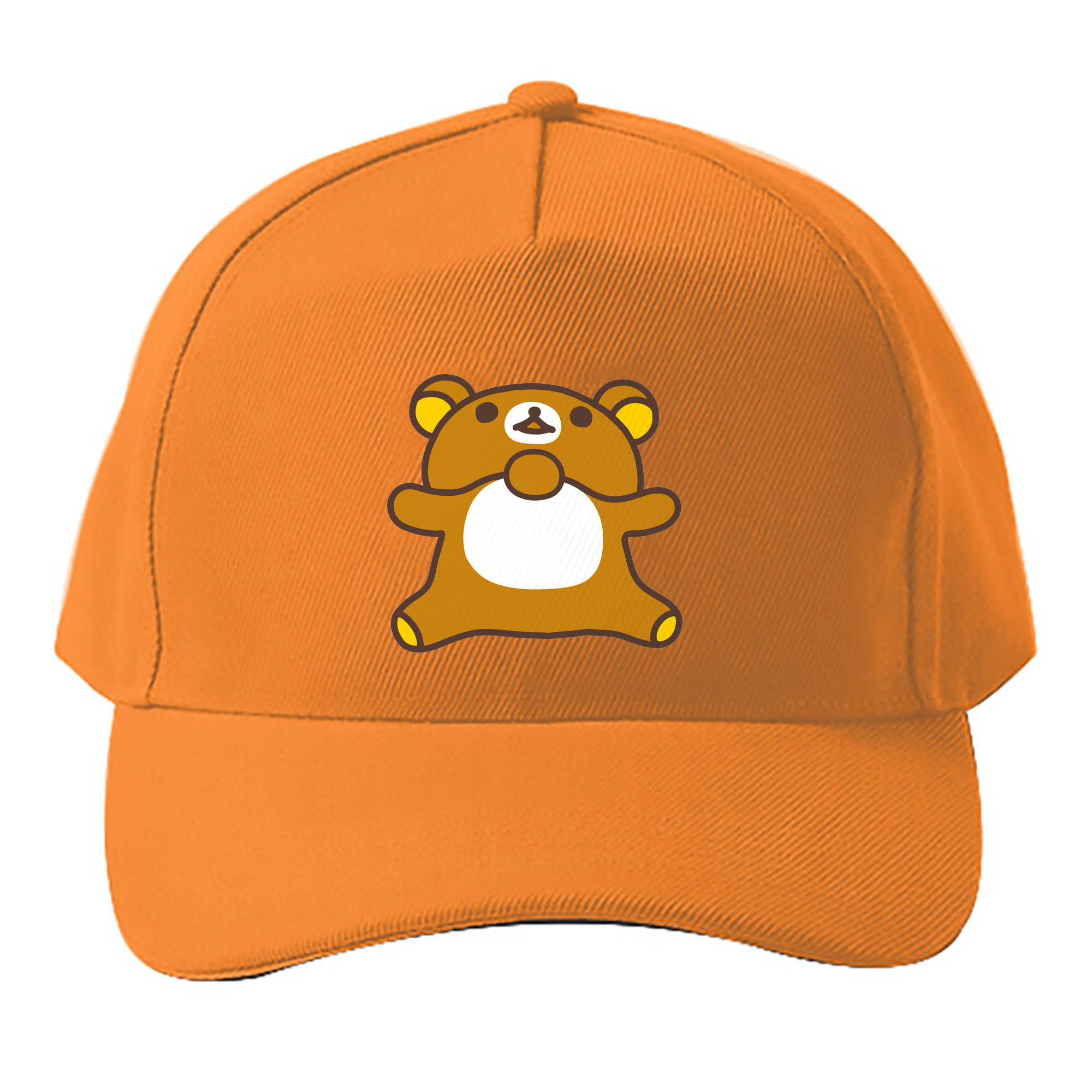 （画像用） リラックマ リラックマ キイロイトリ Rilakkuma Korilakkuma Kiiroitori ベースボールキャップ 綿100％ 男女兼用 帽子 スポーツ
