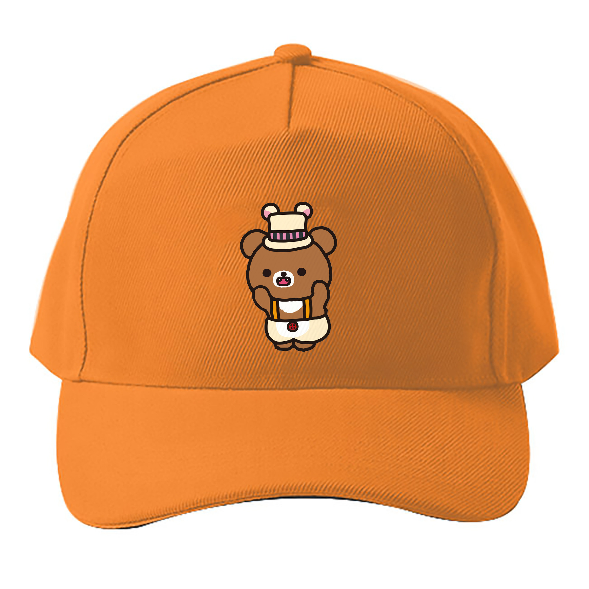 （画像用） リラックマ リラックマ キイロイトリ Rilakkuma Korilakkuma Kiiroitori ベースボールキャップ 綿100％ 男女兼用 帽子 スポーツ