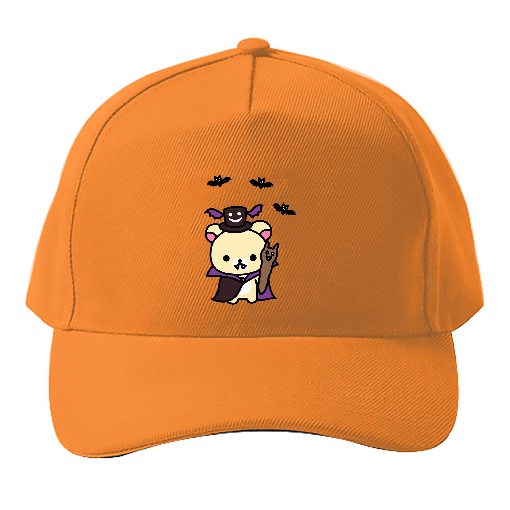 （画像用） リラックマ リラックマ キイロイトリ Rilakkuma Korilakkuma Kiiroitori ベースボールキャップ 綿100％ 男女兼用 帽子 スポーツ