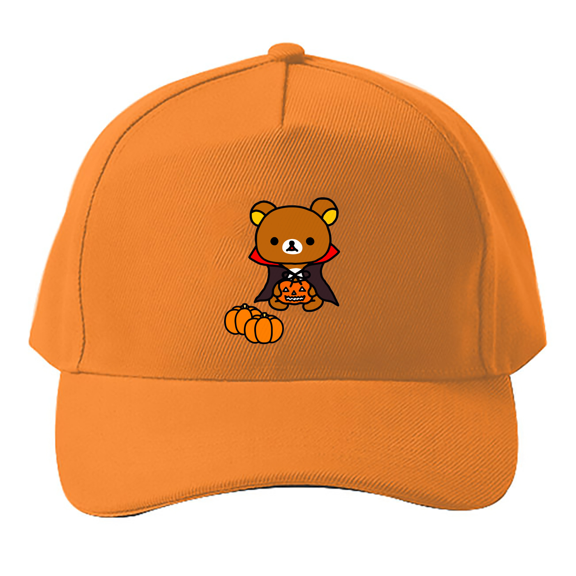 （画像用） リラックマ リラックマ キイロイトリ Rilakkuma Korilakkuma Kiiroitori ベースボールキャップ 綿100％ 男女兼用 帽子 スポーツ