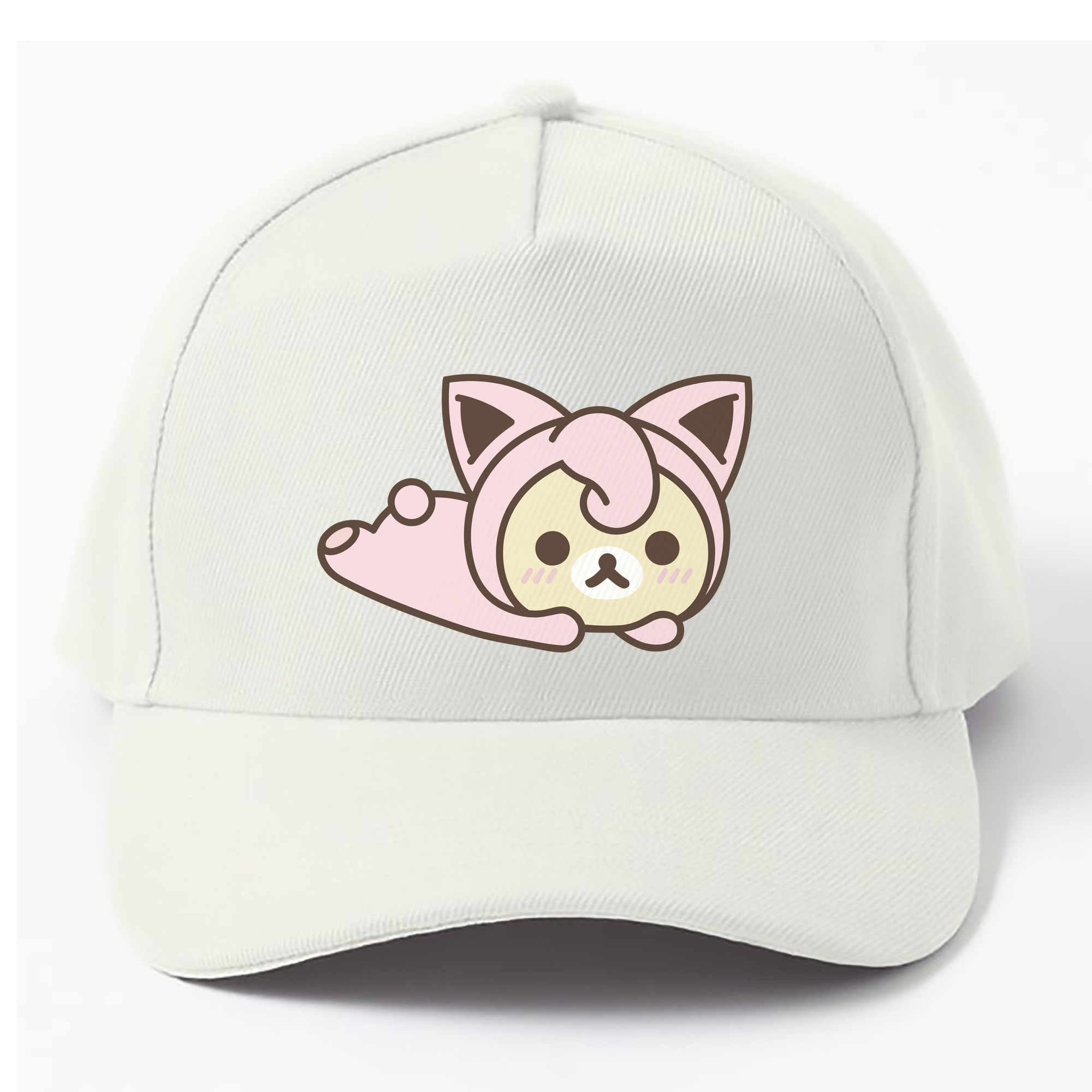 （画像用） リラックマ リラックマ キイロイトリ Rilakkuma Korilakkuma Kiiroitori ベースボールキャップ 綿100％ 男女兼用 帽子 スポーツ