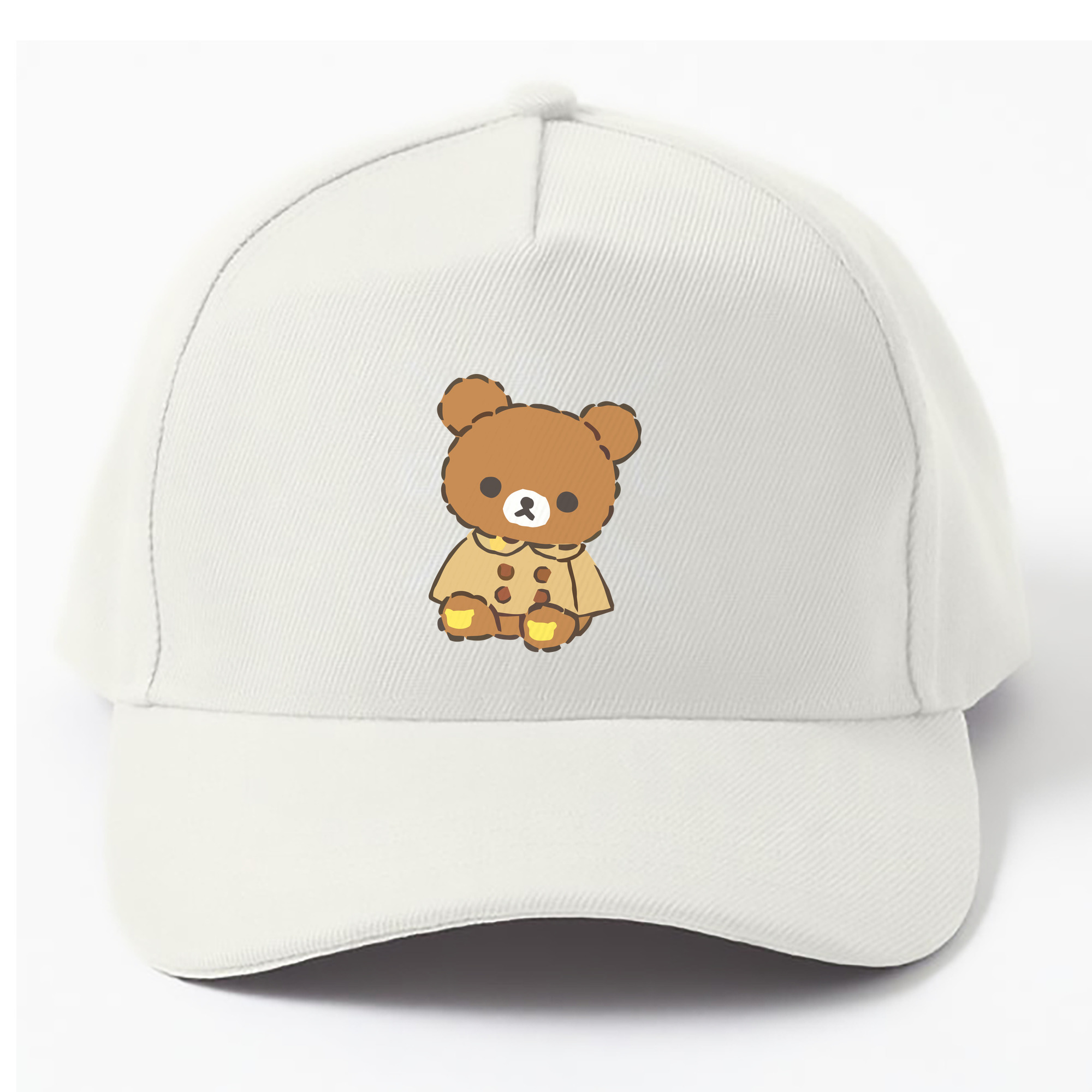 （画像用） リラックマ リラックマ キイロイトリ Rilakkuma Korilakkuma Kiiroitori ベースボールキャップ 綿100％ 男女兼用 帽子 スポーツ