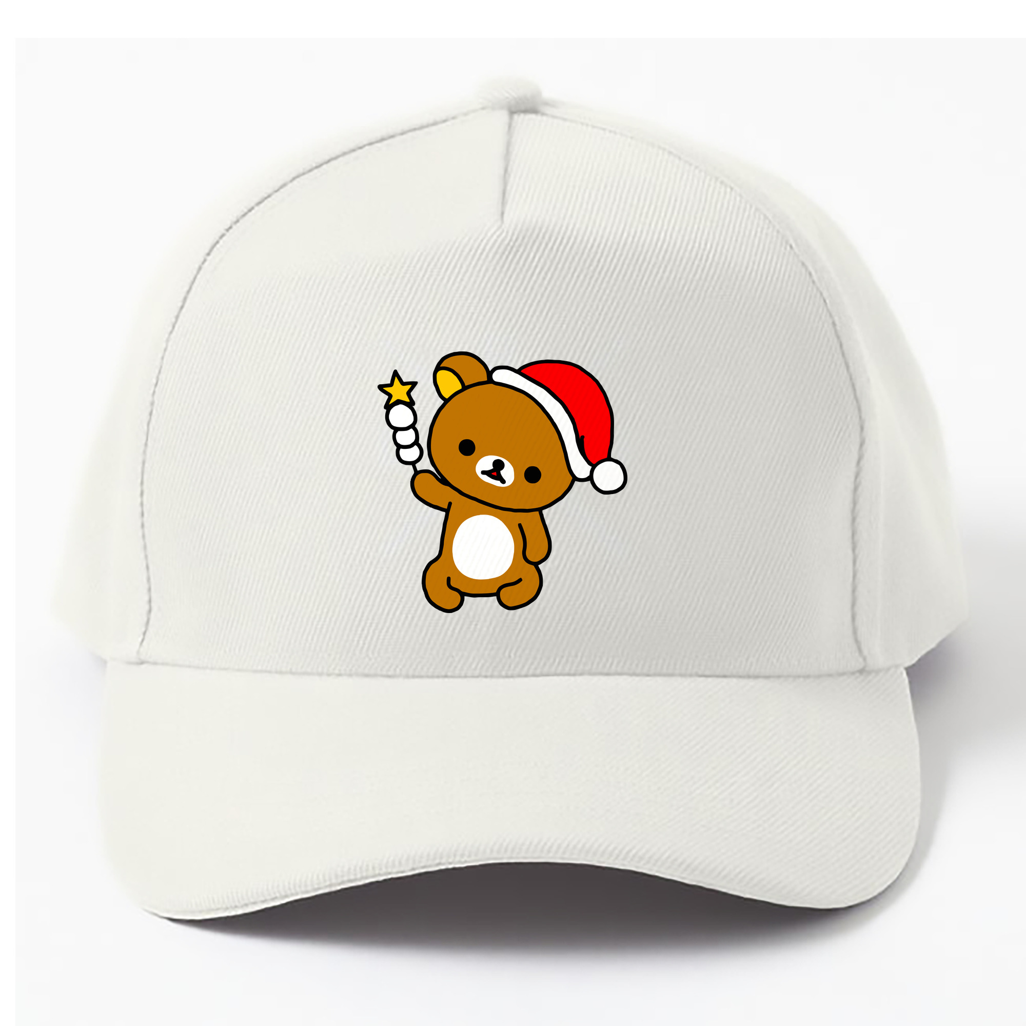 （画像用） リラックマ リラックマ キイロイトリ Rilakkuma Korilakkuma Kiiroitori ベースボールキャップ 綿100％ 男女兼用 帽子 スポーツ