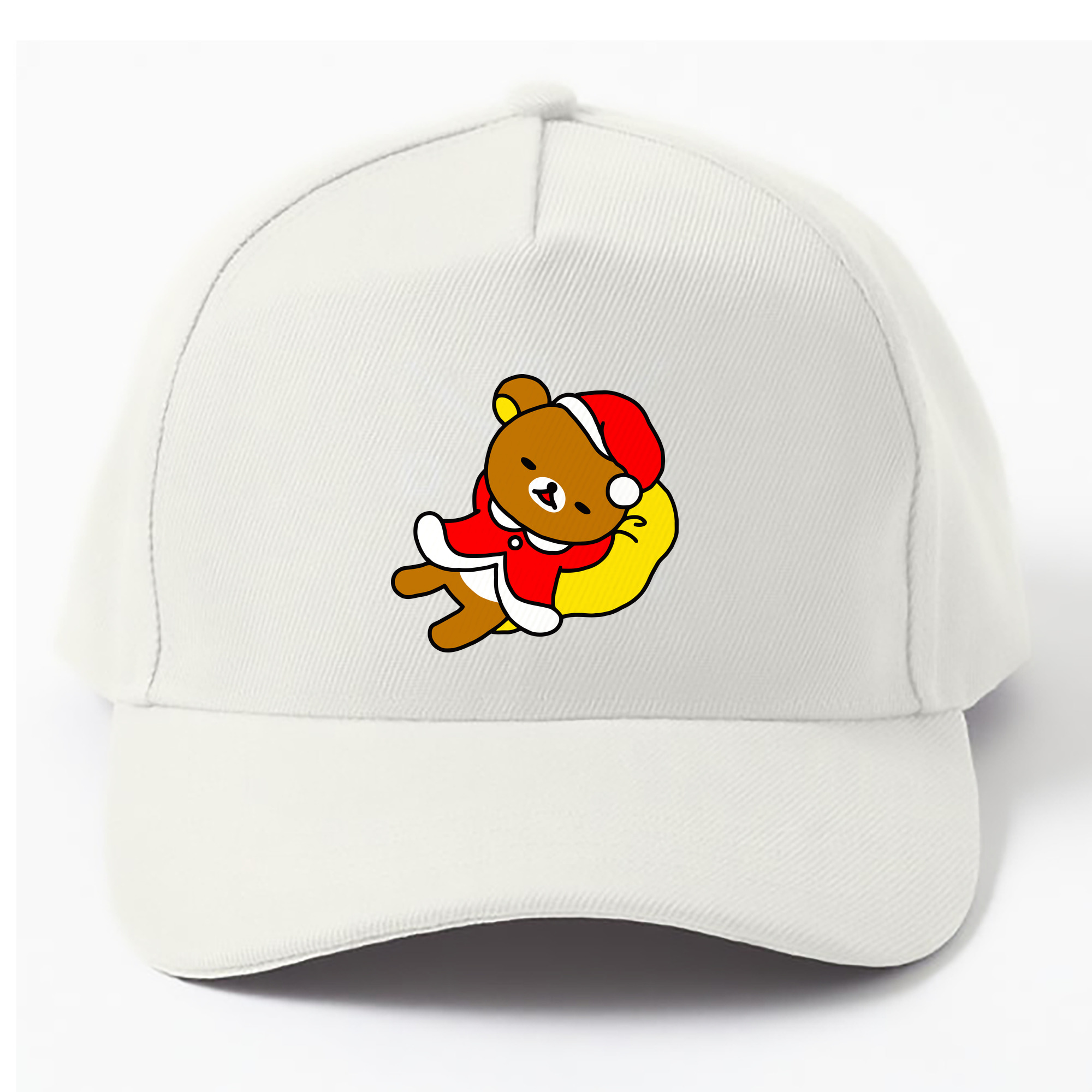 （画像用） リラックマ リラックマ キイロイトリ Rilakkuma Korilakkuma Kiiroitori ベースボールキャップ 綿100％ 男女兼用 帽子 スポーツ