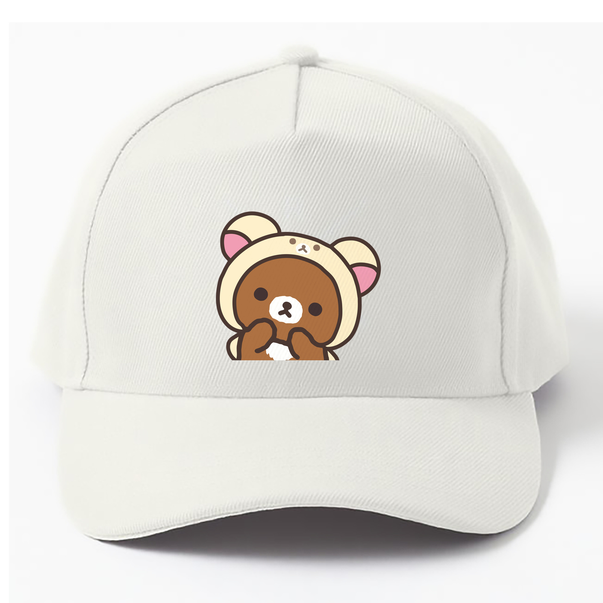 （画像用） リラックマ リラックマ キイロイトリ Rilakkuma Korilakkuma Kiiroitori ベースボールキャップ 綿100％ 男女兼用 帽子 スポーツ
