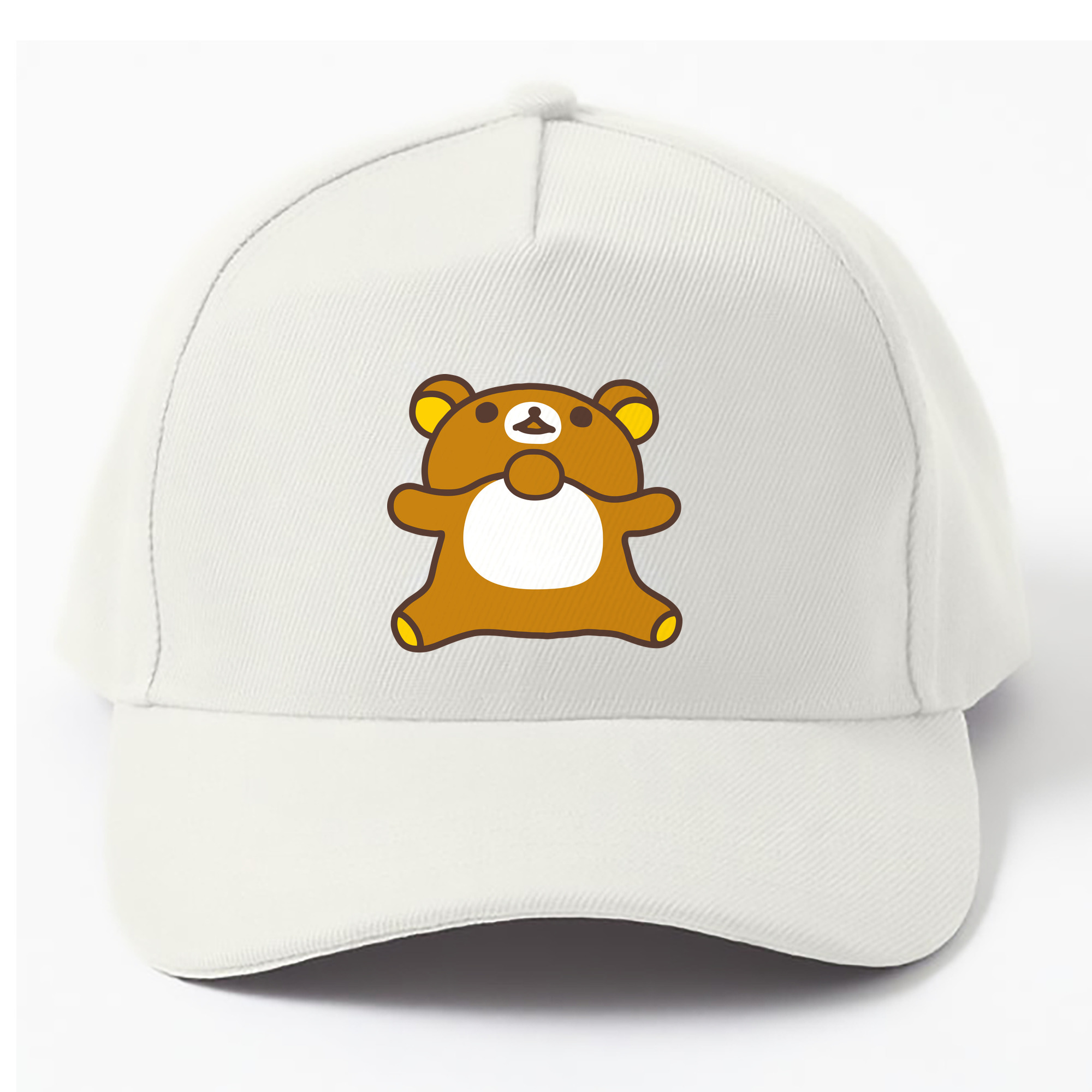 （画像用） リラックマ リラックマ キイロイトリ Rilakkuma Korilakkuma Kiiroitori ベースボールキャップ 綿100％ 男女兼用 帽子 スポーツ