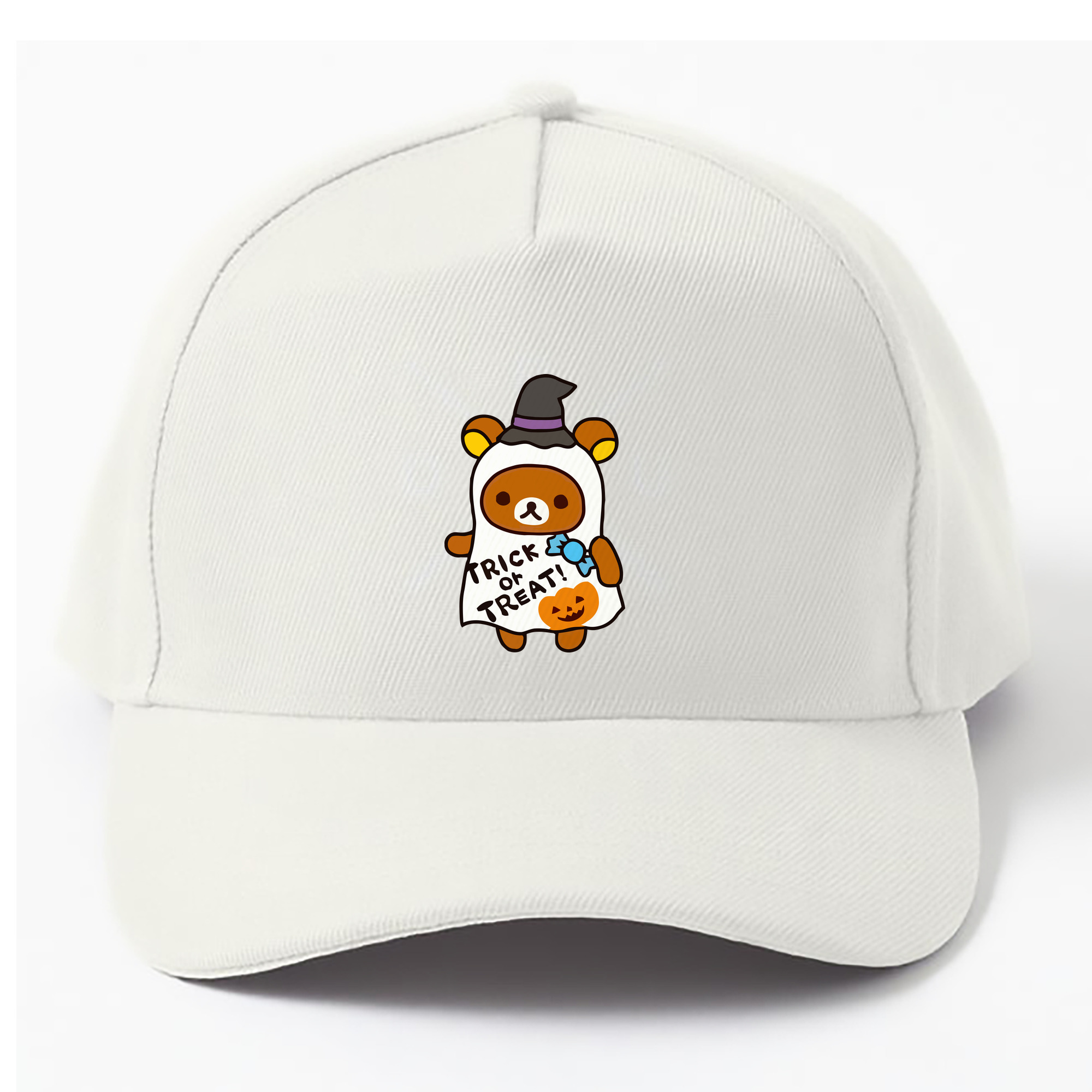 （画像用） リラックマ リラックマ キイロイトリ Rilakkuma Korilakkuma Kiiroitori ベースボールキャップ 綿100％ 男女兼用 帽子 スポーツ