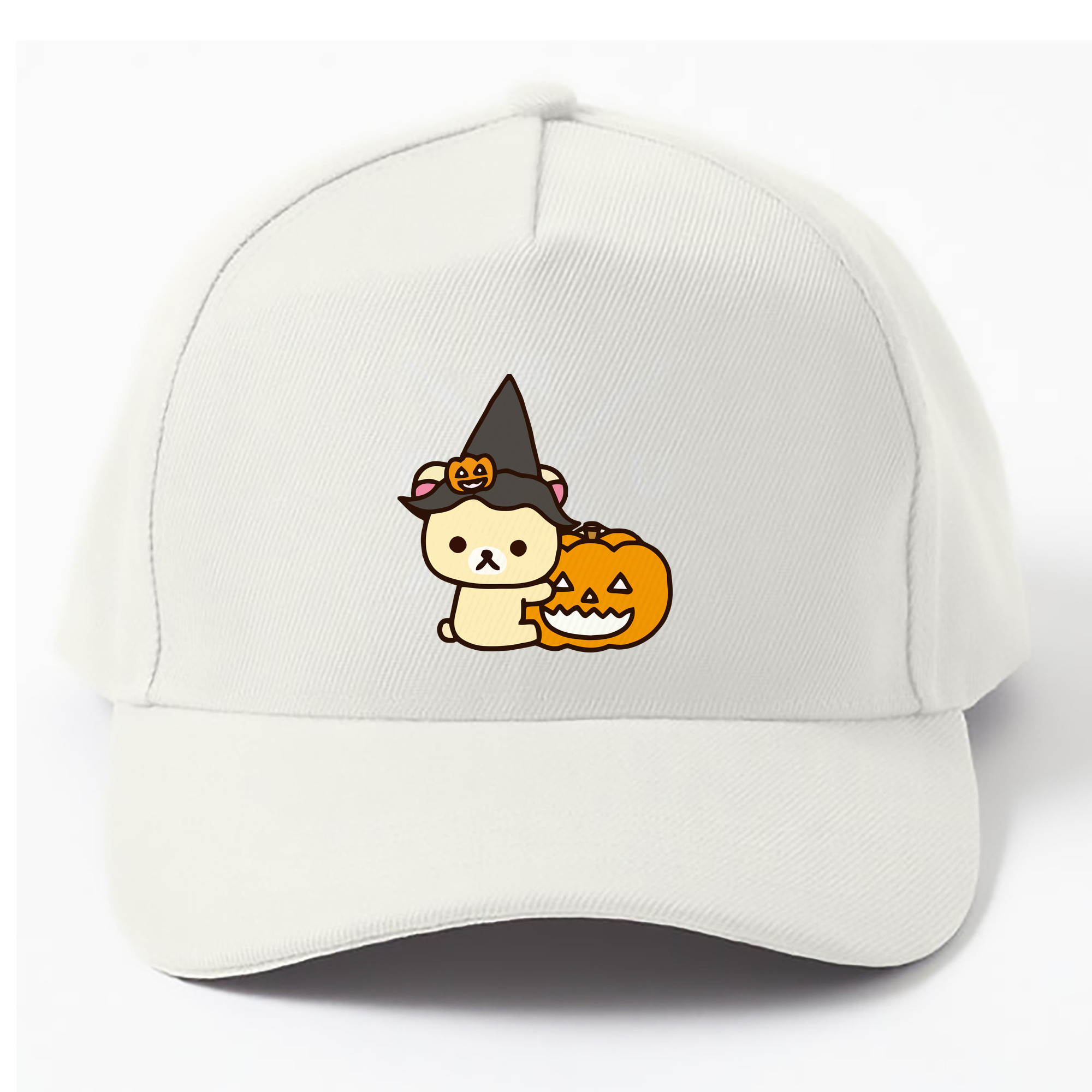（画像用） リラックマ リラックマ キイロイトリ Rilakkuma Korilakkuma Kiiroitori ベースボールキャップ 綿100％ 男女兼用 帽子 スポーツ