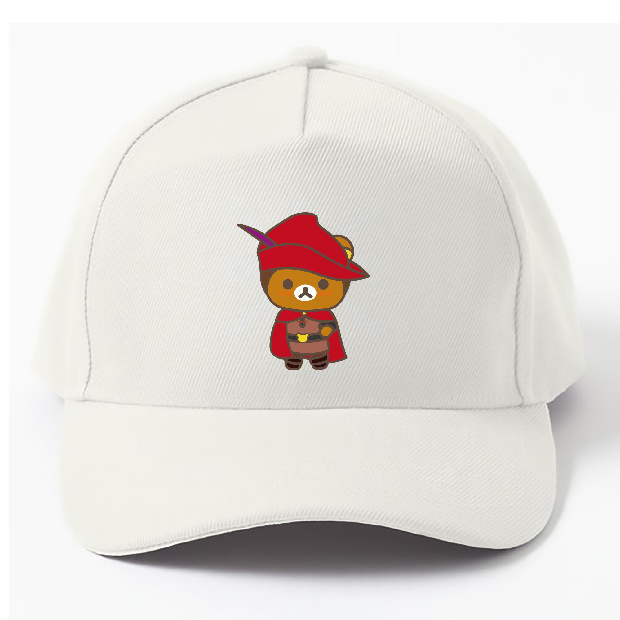 （画像用） リラックマ リラックマ キイロイトリ Rilakkuma Korilakkuma Kiiroitori ベースボールキャップ 綿100％ 男女兼用 帽子 スポーツ
