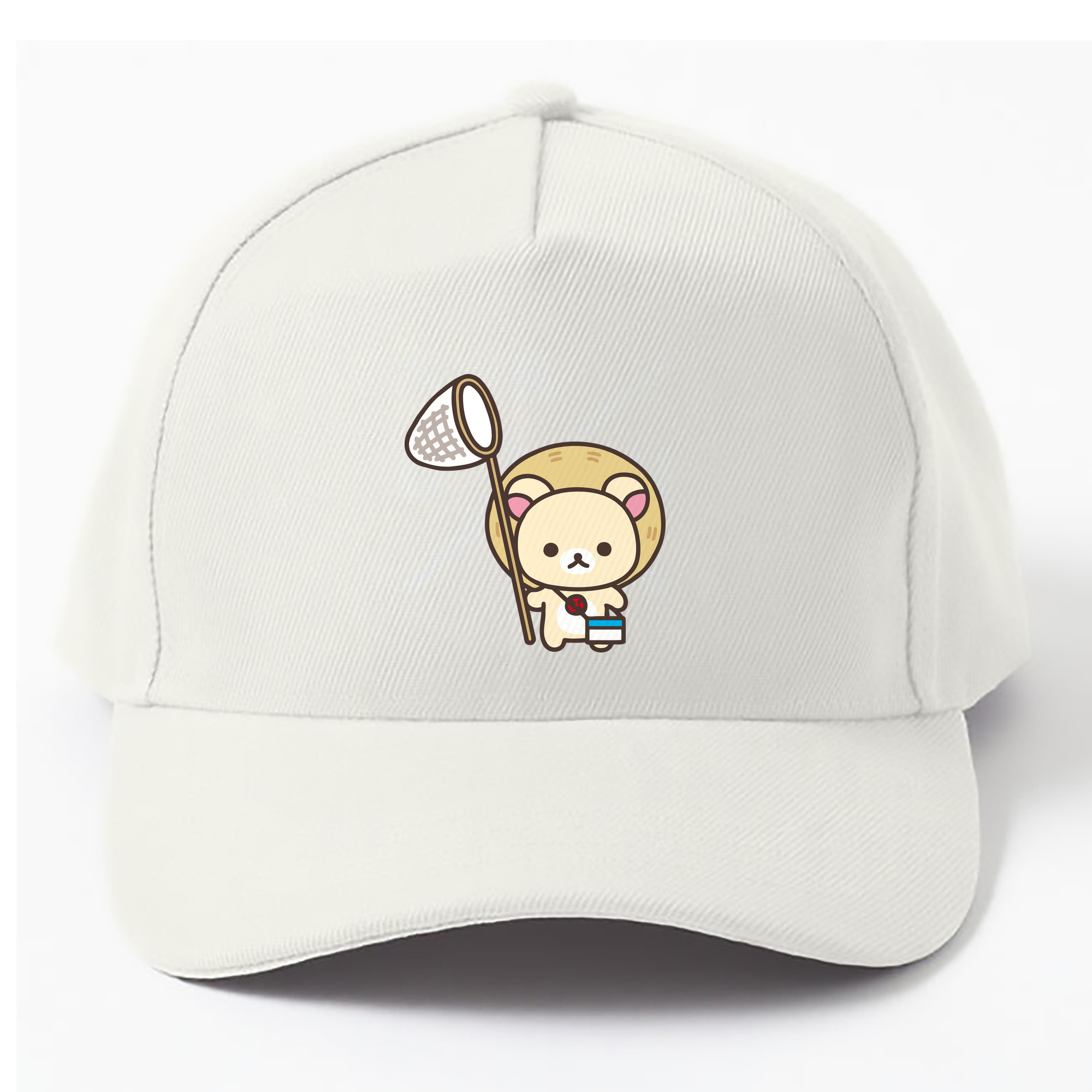 （画像用） リラックマ リラックマ キイロイトリ Rilakkuma Korilakkuma Kiiroitori ベースボールキャップ 綿100％ 男女兼用 帽子 スポーツ