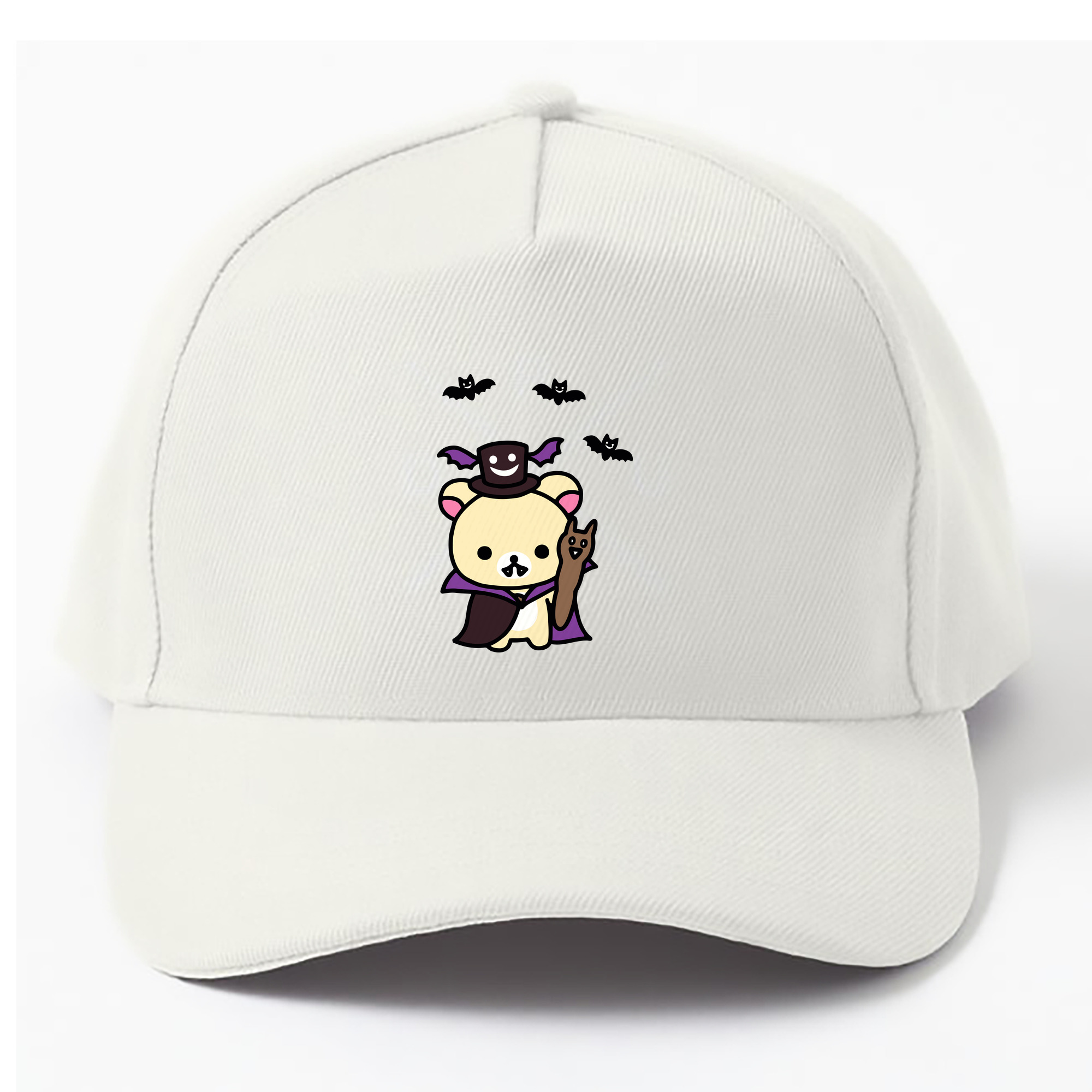 （画像用） リラックマ リラックマ キイロイトリ Rilakkuma Korilakkuma Kiiroitori ベースボールキャップ 綿100％ 男女兼用 帽子 スポーツ
