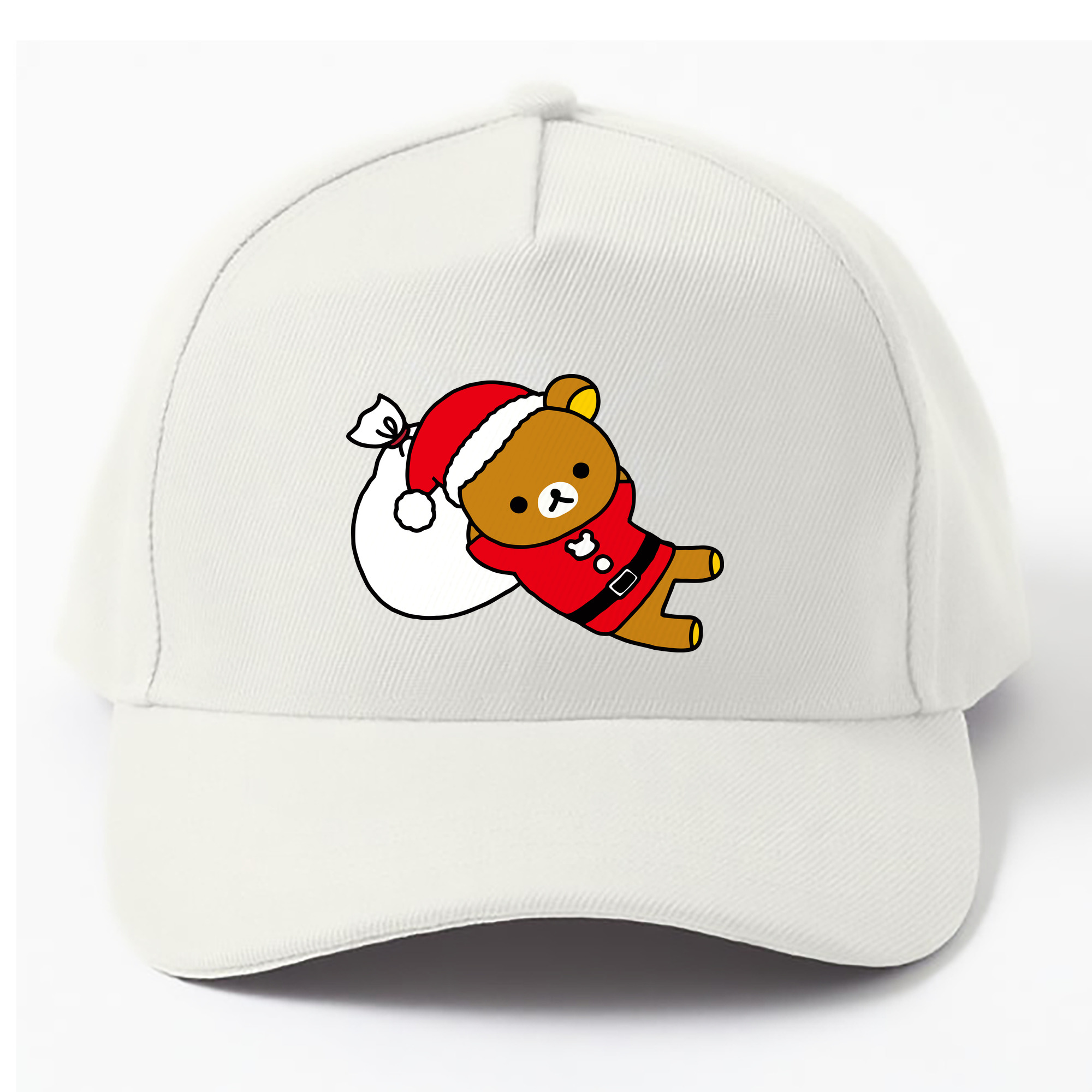 （画像用） リラックマ リラックマ キイロイトリ Rilakkuma Korilakkuma Kiiroitori ベースボールキャップ 綿100％ 男女兼用 帽子 スポーツ