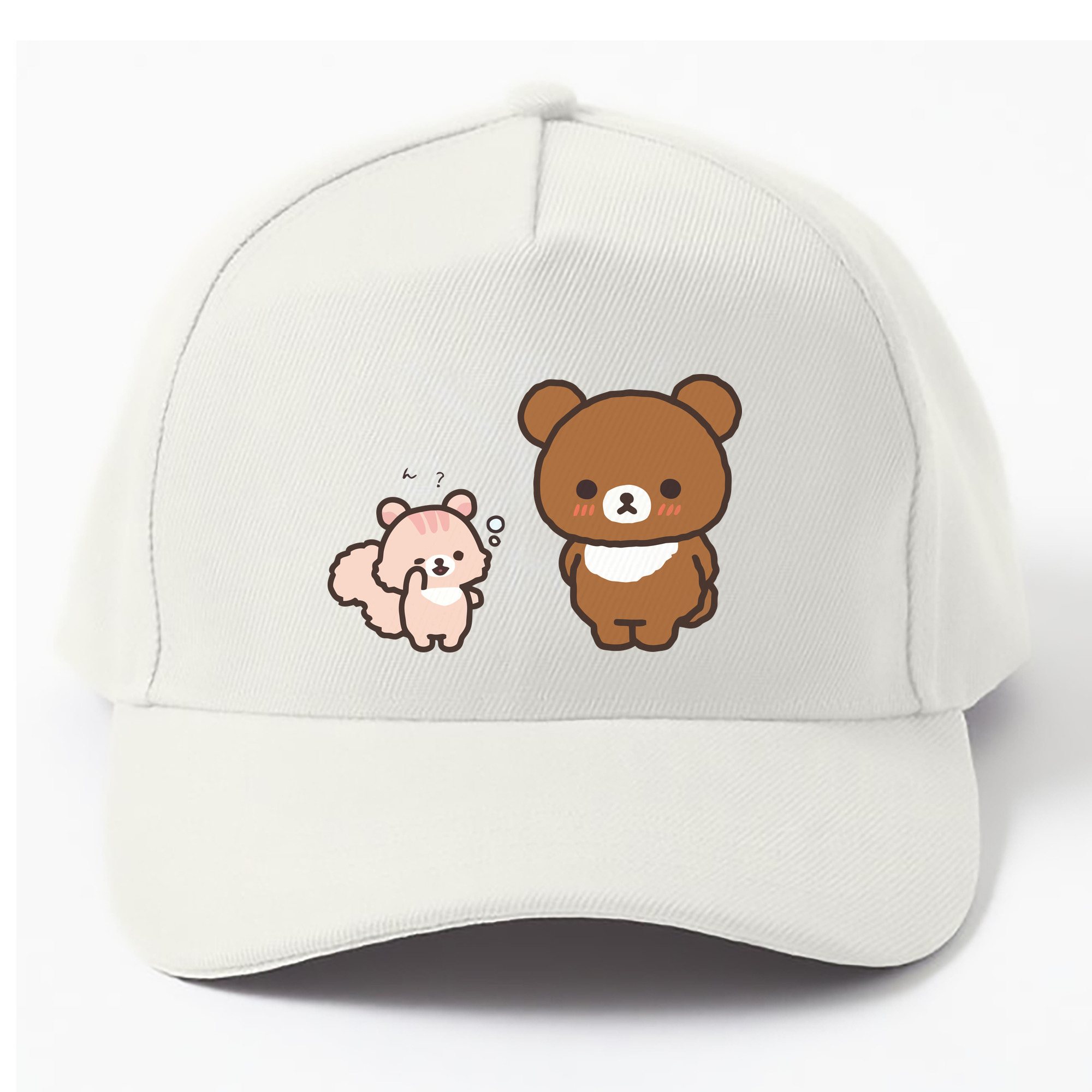 （画像用） リラックマ リラックマ キイロイトリ Rilakkuma Korilakkuma Kiiroitori ベースボールキャップ 綿100％ 男女兼用 帽子 スポーツ