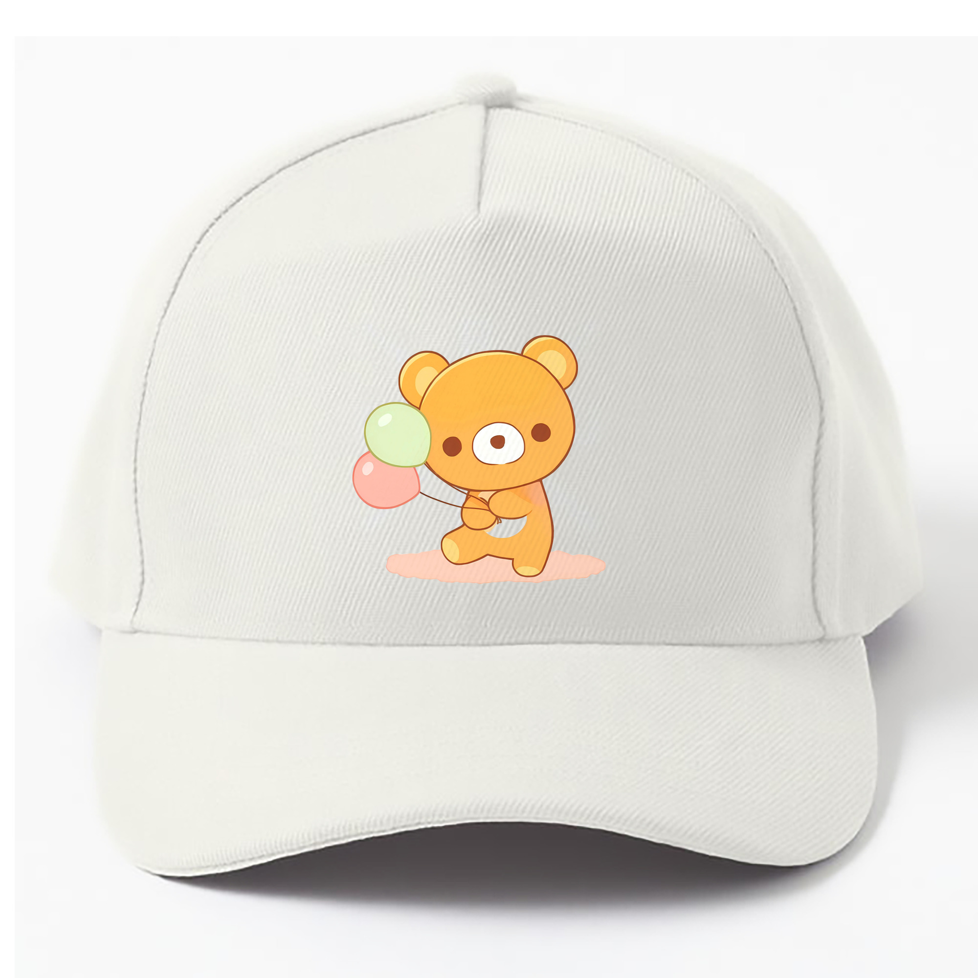 （画像用） リラックマ リラックマ キイロイトリ Rilakkuma Korilakkuma Kiiroitori ベースボールキャップ 綿100％ 男女兼用 帽子 スポーツ