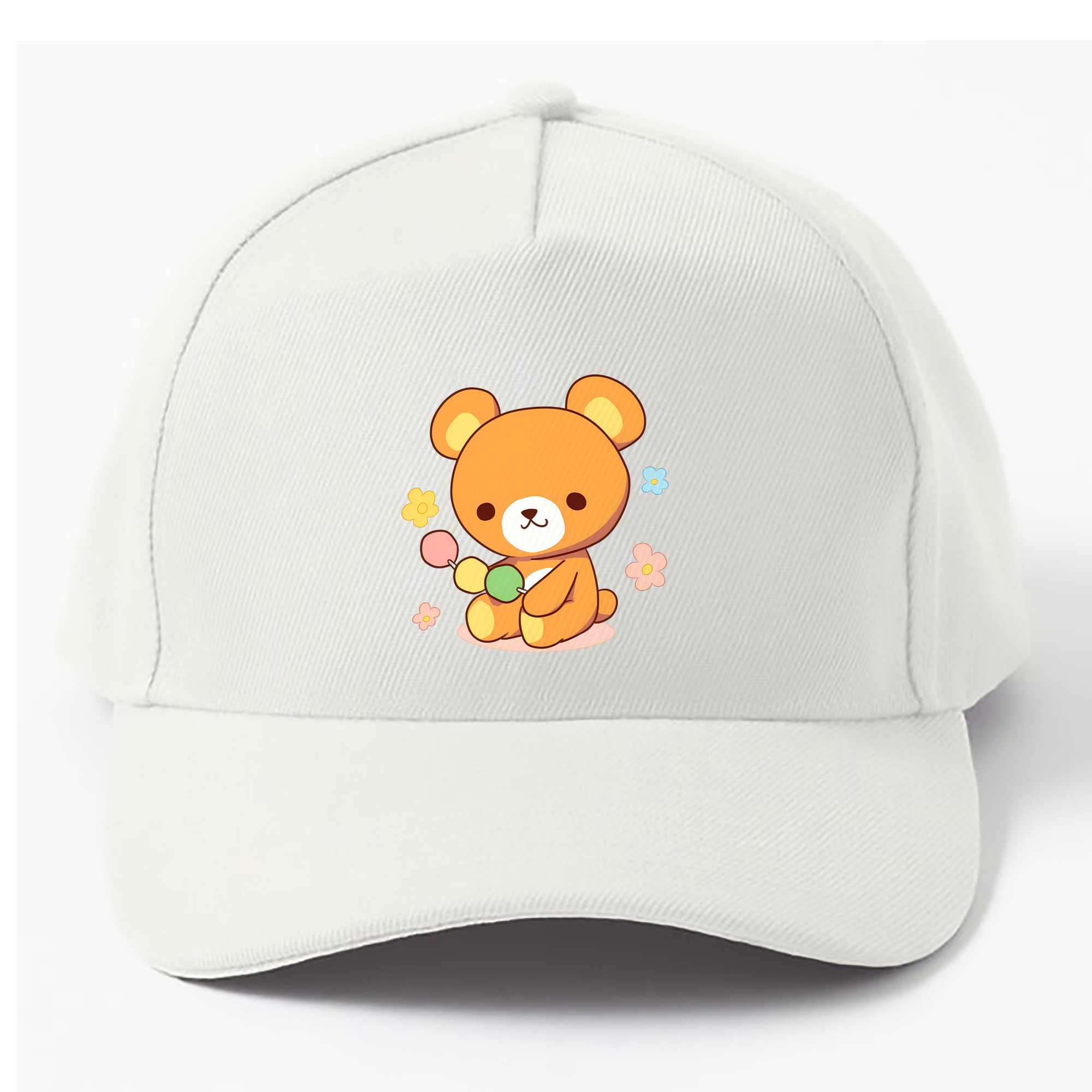 （画像用） リラックマ リラックマ キイロイトリ Rilakkuma Korilakkuma Kiiroitori ベースボールキャップ 綿100％ 男女兼用 帽子 スポーツ