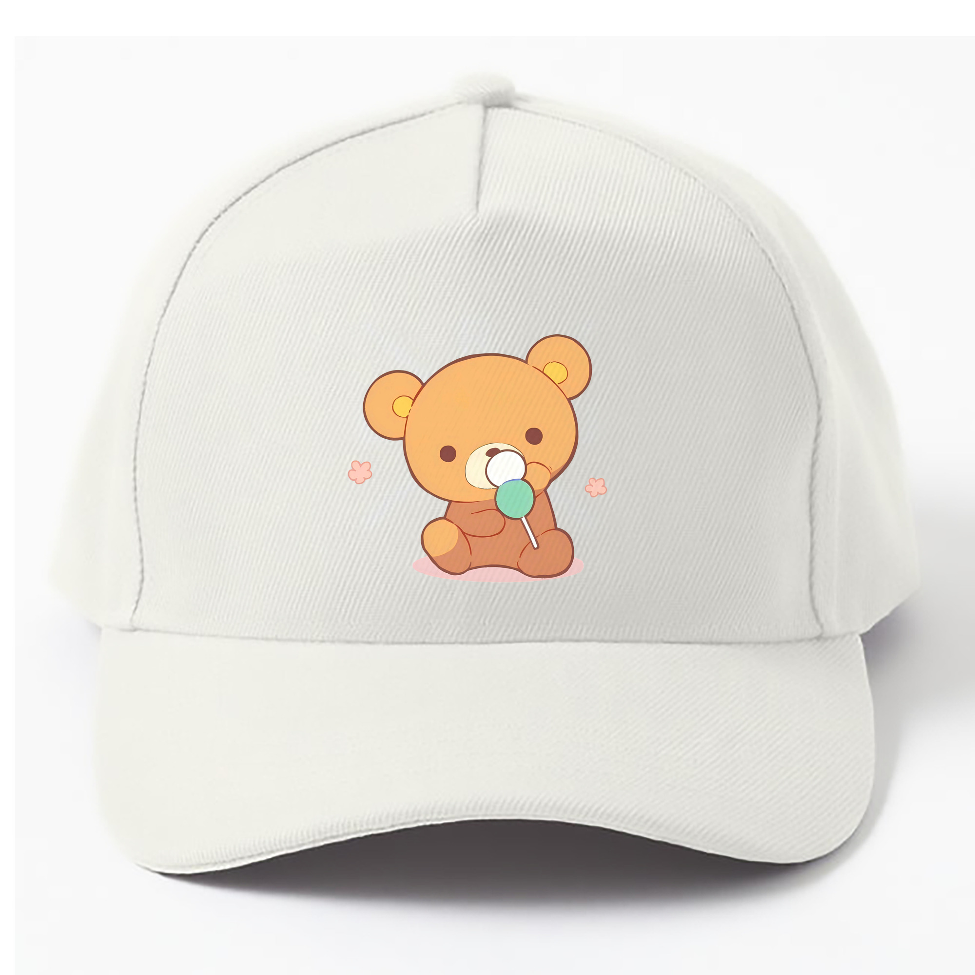 （画像用） リラックマ リラックマ キイロイトリ Rilakkuma Korilakkuma Kiiroitori ベースボールキャップ 綿100％ 男女兼用 帽子 スポーツ