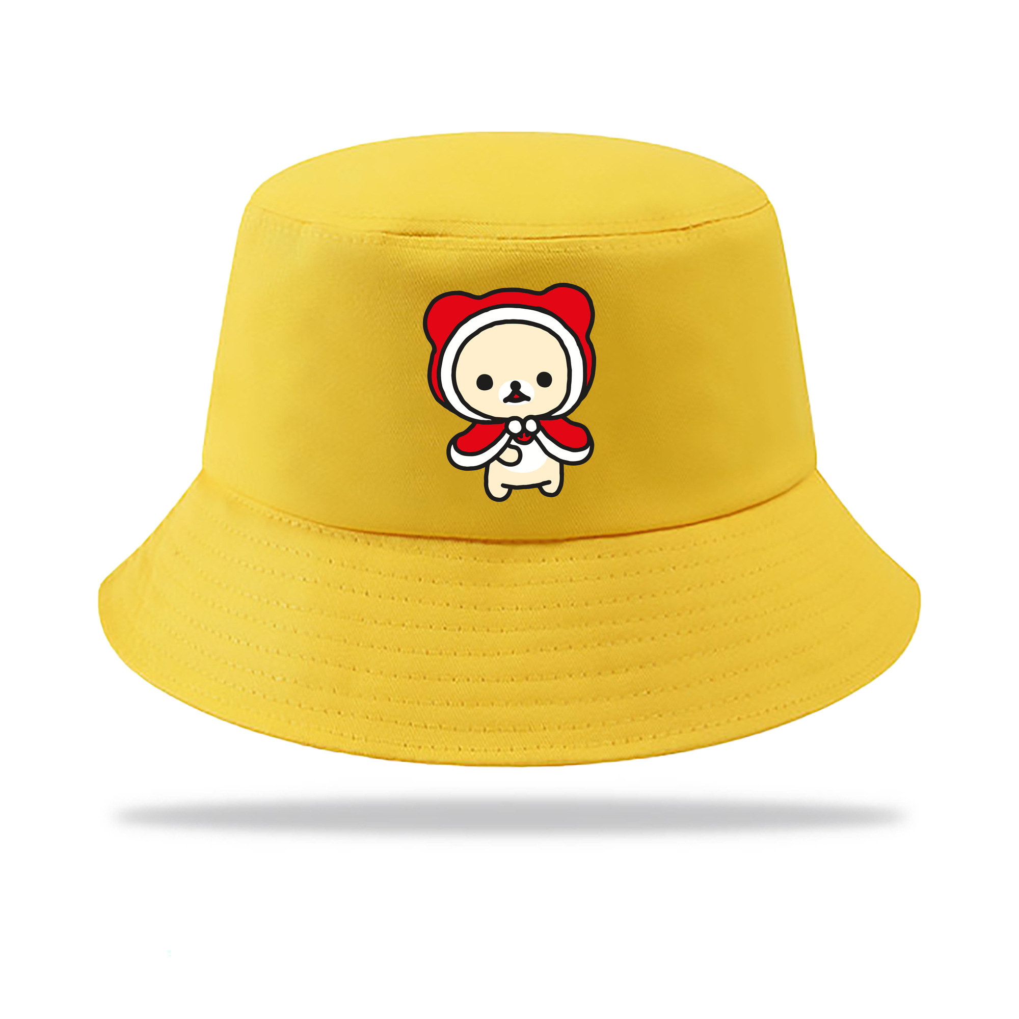 （画像用） リラックマ リラックマ キイロイトリ Rilakkuma Korilakkuma Kiiroitori アウトドア日除けバケットハット