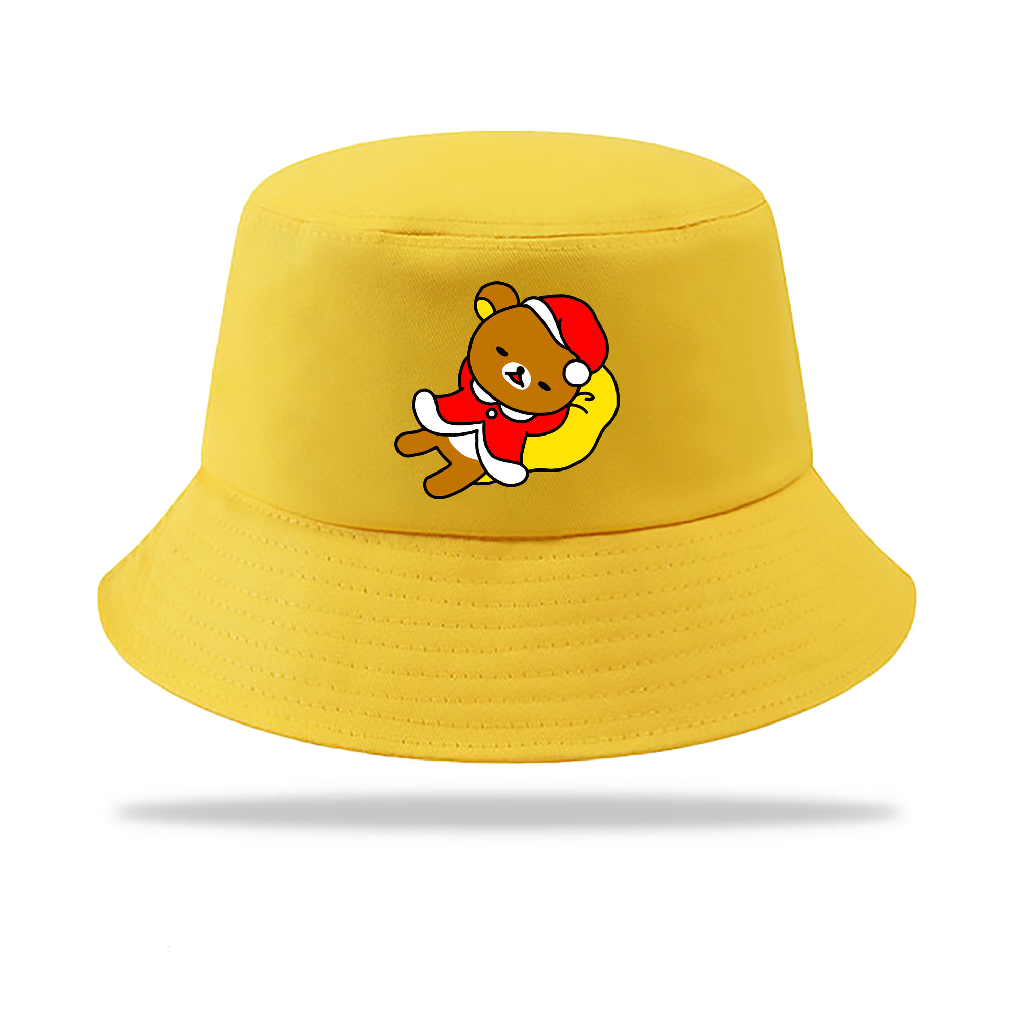 （画像用） リラックマ リラックマ キイロイトリ Rilakkuma Korilakkuma Kiiroitori アウトドア日除けバケットハット