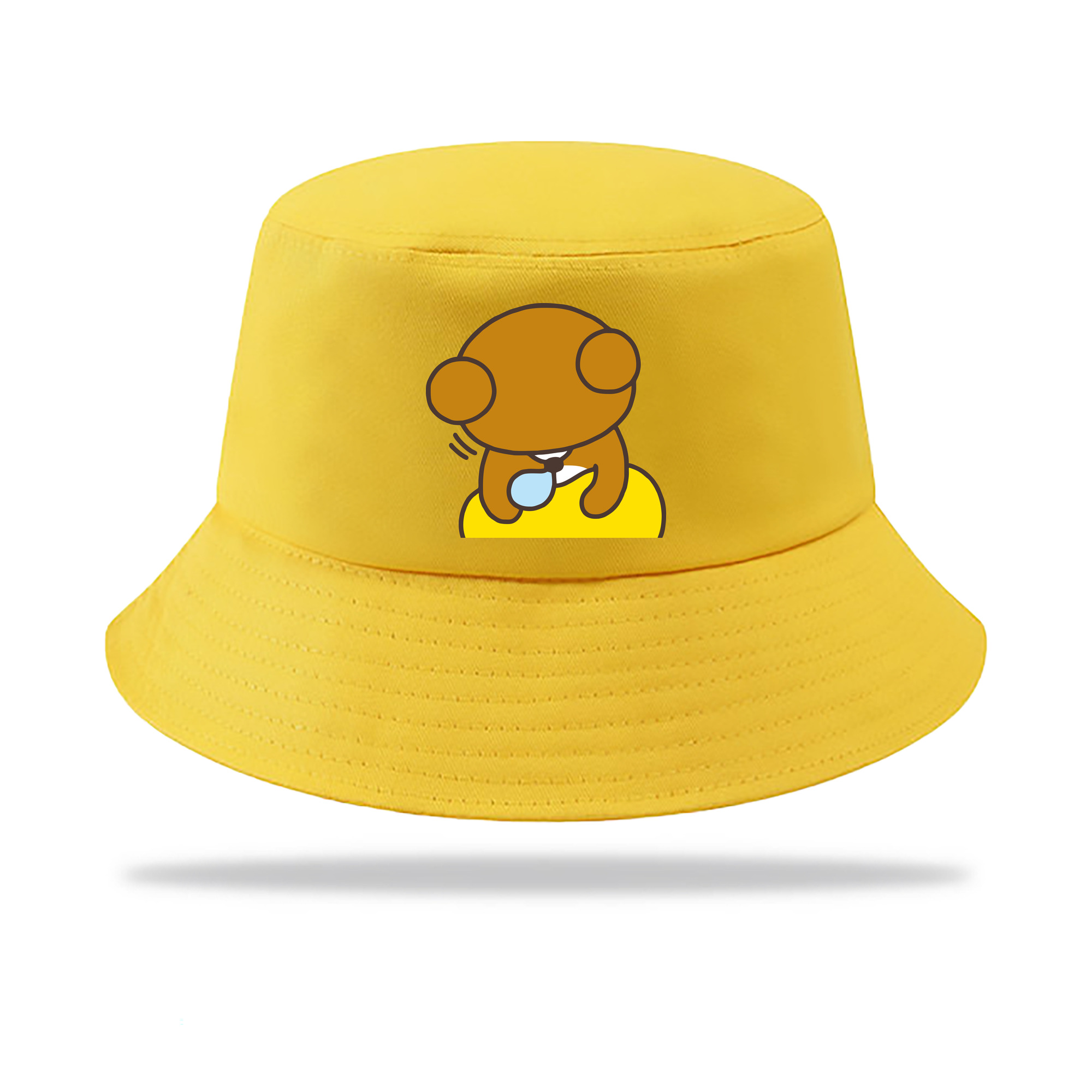 （画像用） リラックマ リラックマ キイロイトリ Rilakkuma Korilakkuma Kiiroitori アウトドア日除けバケットハット