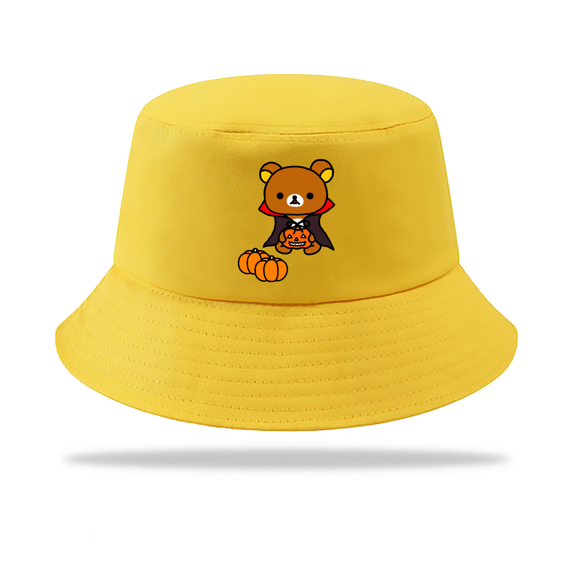 （画像用） リラックマ リラックマ キイロイトリ Rilakkuma Korilakkuma Kiiroitori アウトドア日除けバケットハット