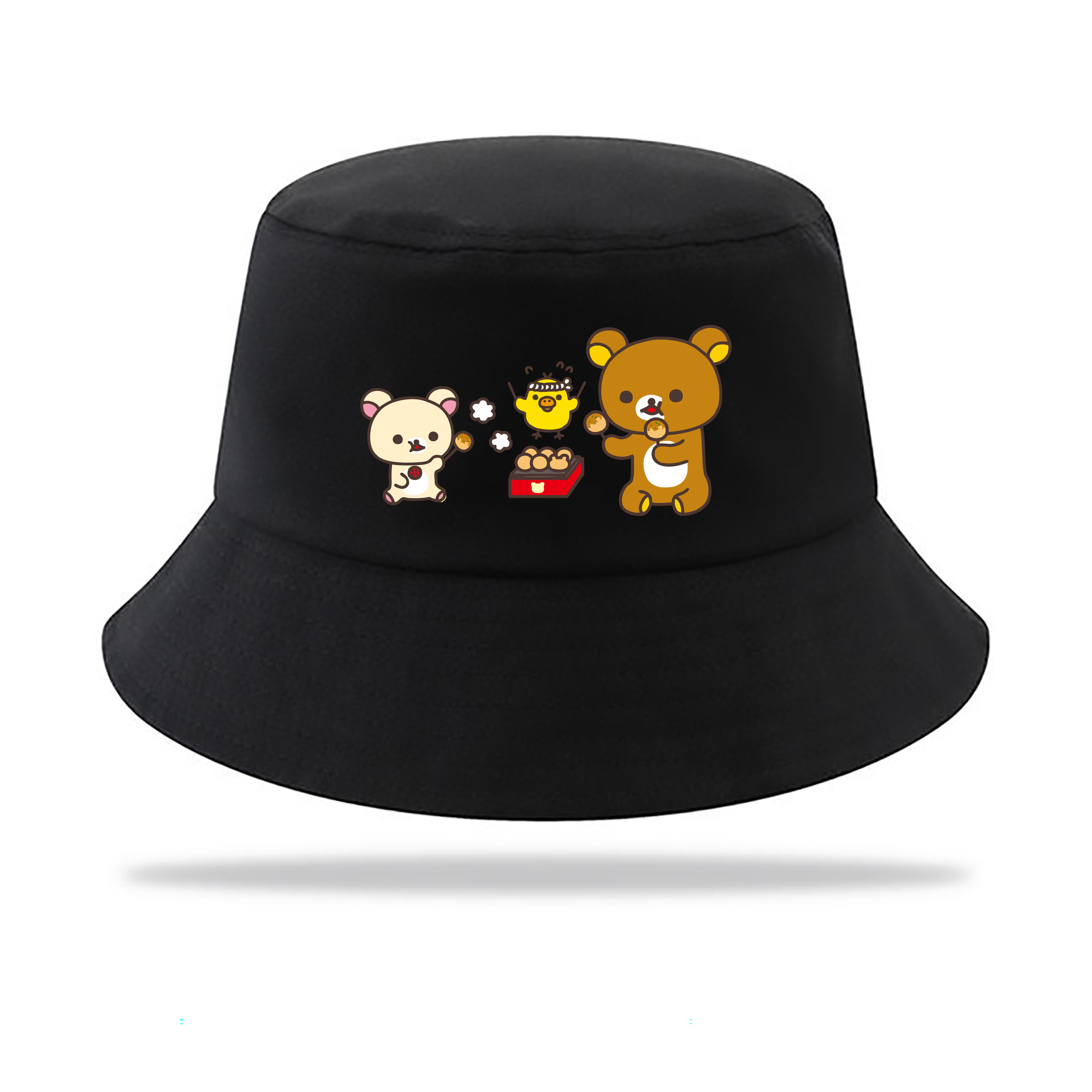 （画像用） リラックマ リラックマ キイロイトリ Rilakkuma Korilakkuma Kiiroitori アウトドア日除けバケットハット