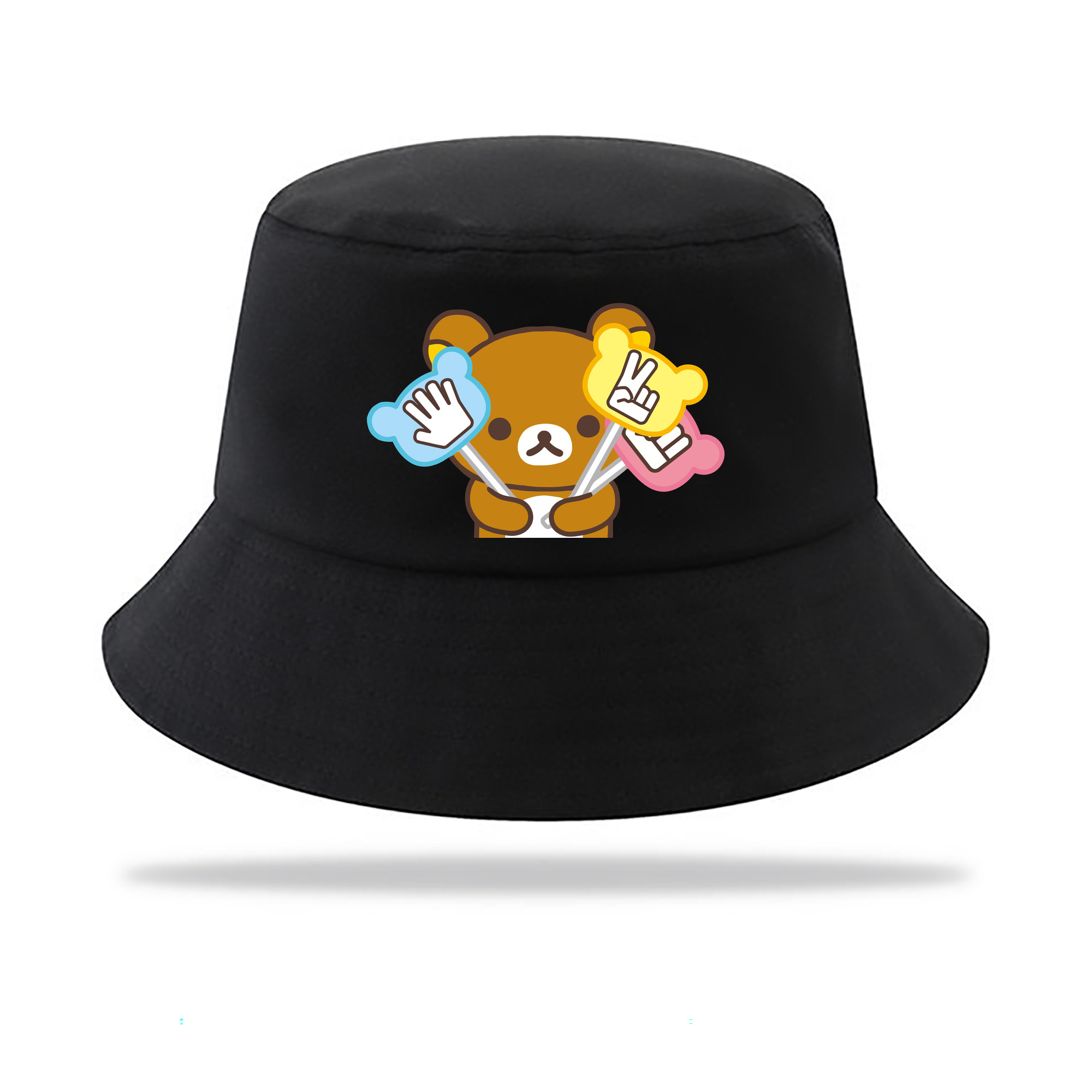 （画像用） リラックマ リラックマ キイロイトリ Rilakkuma Korilakkuma Kiiroitori アウトドア日除けバケットハット