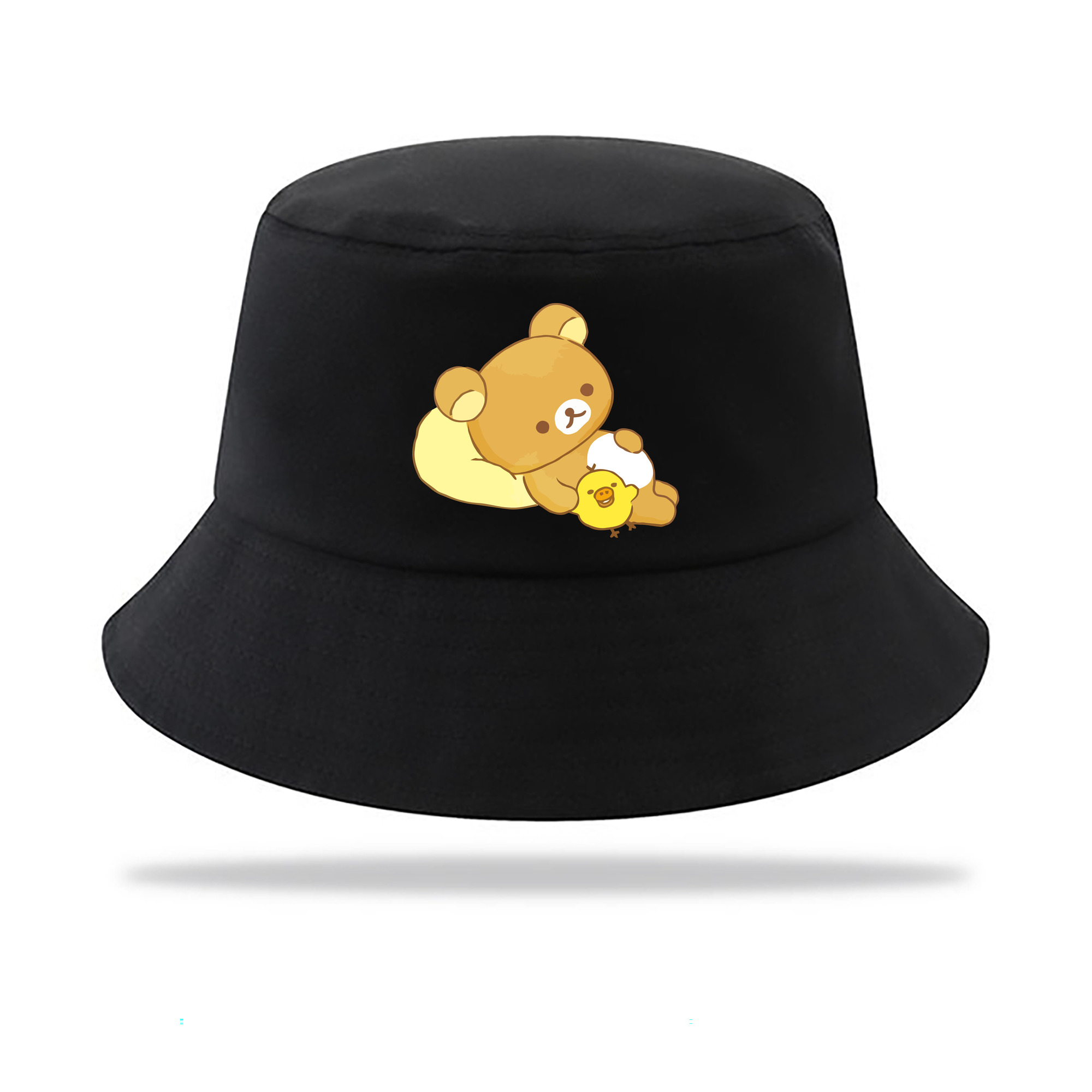 （画像用） リラックマ リラックマ キイロイトリ Rilakkuma Korilakkuma Kiiroitori アウトドア日除けバケットハット