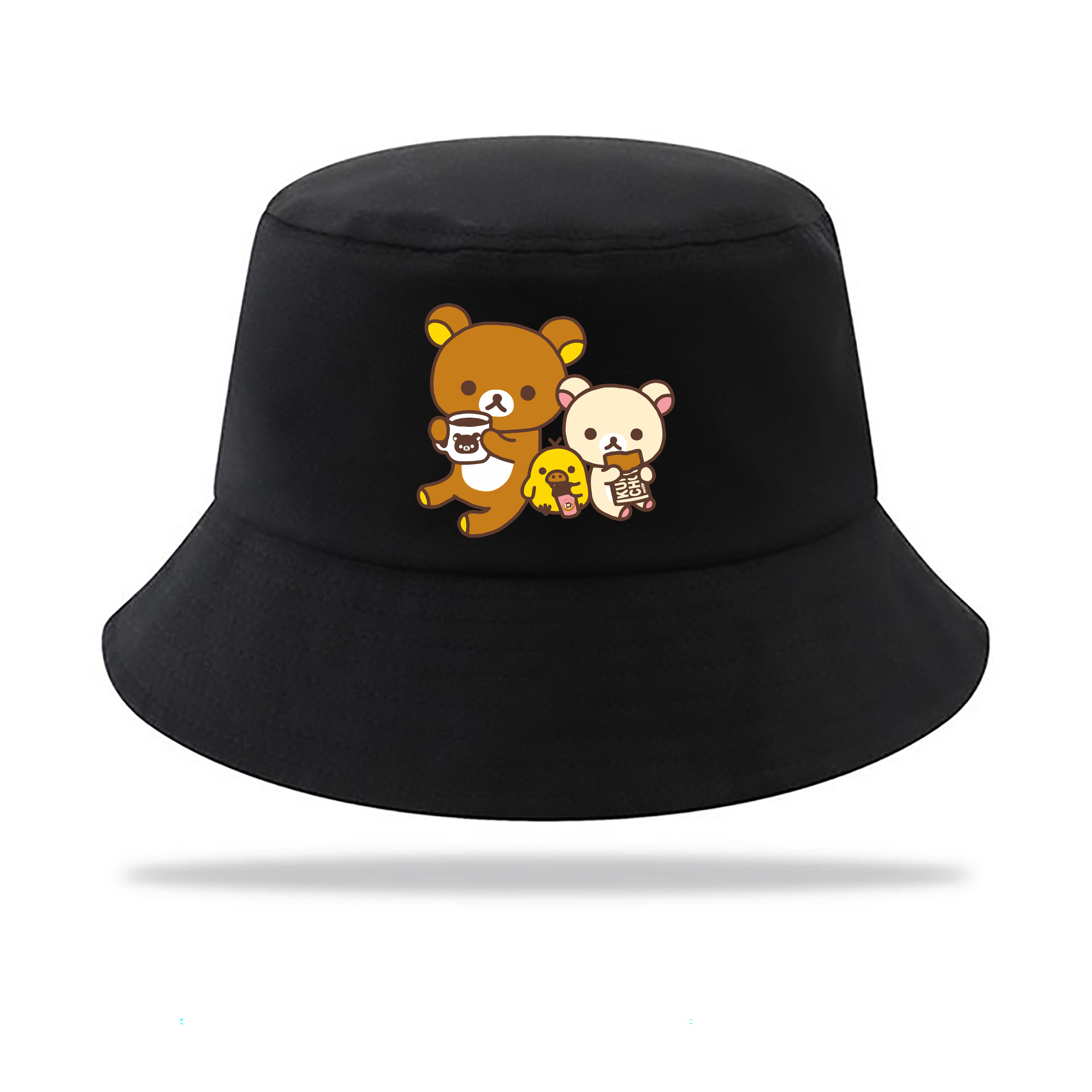 （画像用） リラックマ リラックマ キイロイトリ Rilakkuma Korilakkuma Kiiroitori アウトドア日除けバケットハット