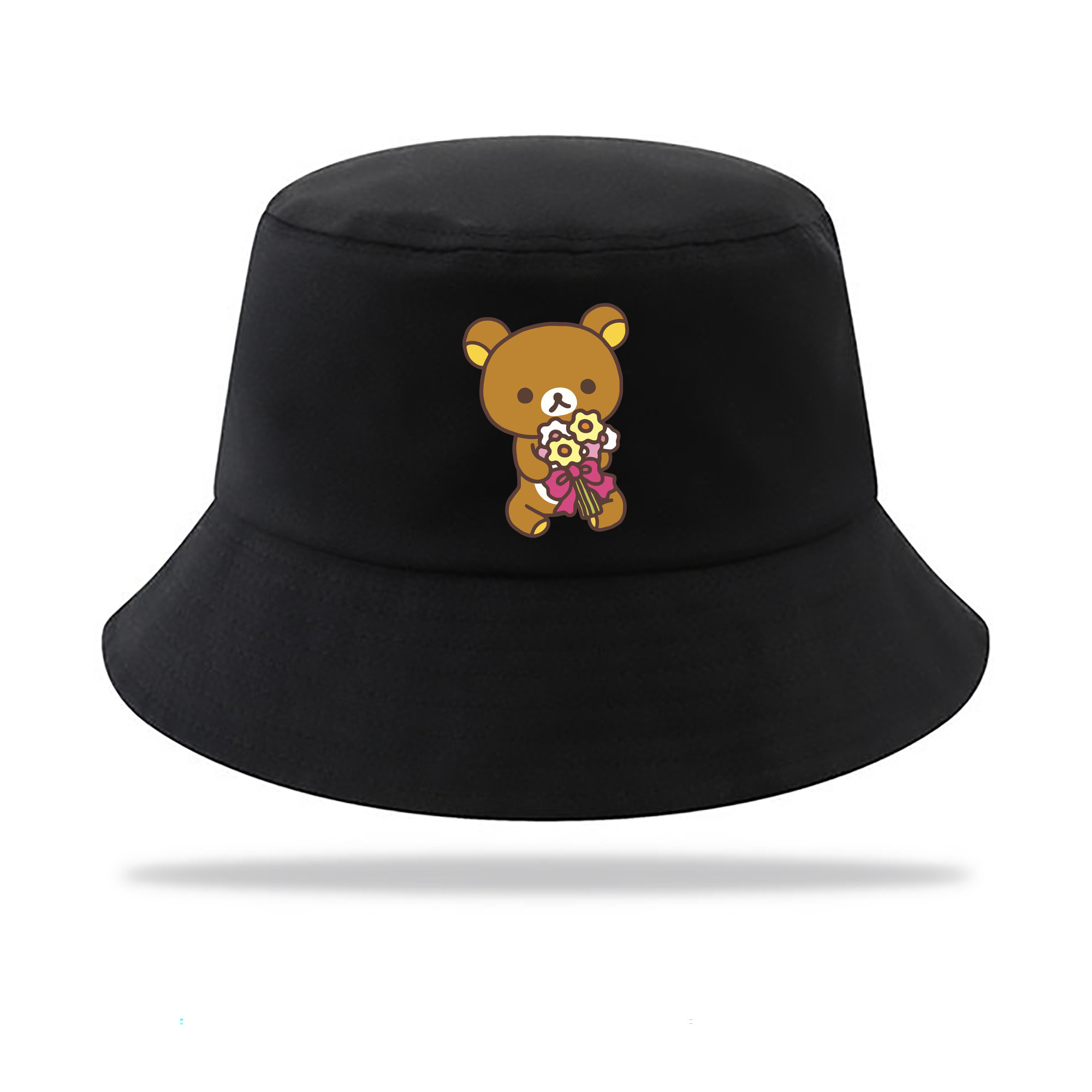 （画像用） リラックマ リラックマ キイロイトリ Rilakkuma Korilakkuma Kiiroitori アウトドア日除けバケットハット